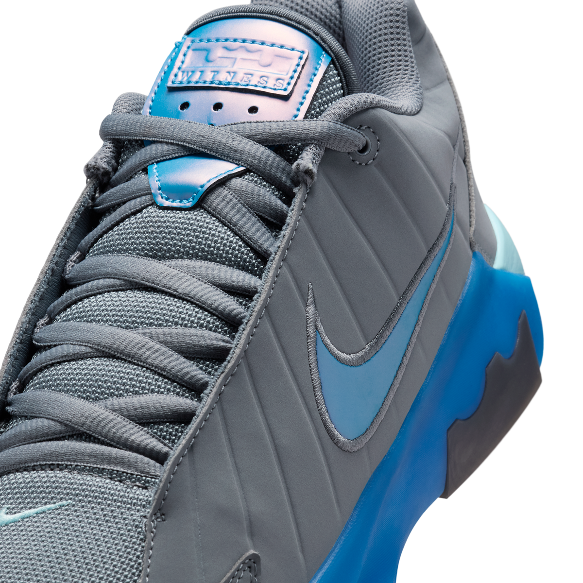 Nike LeBron Witness 9 Cool Grey Aurora Blue (Translucent Outsole)