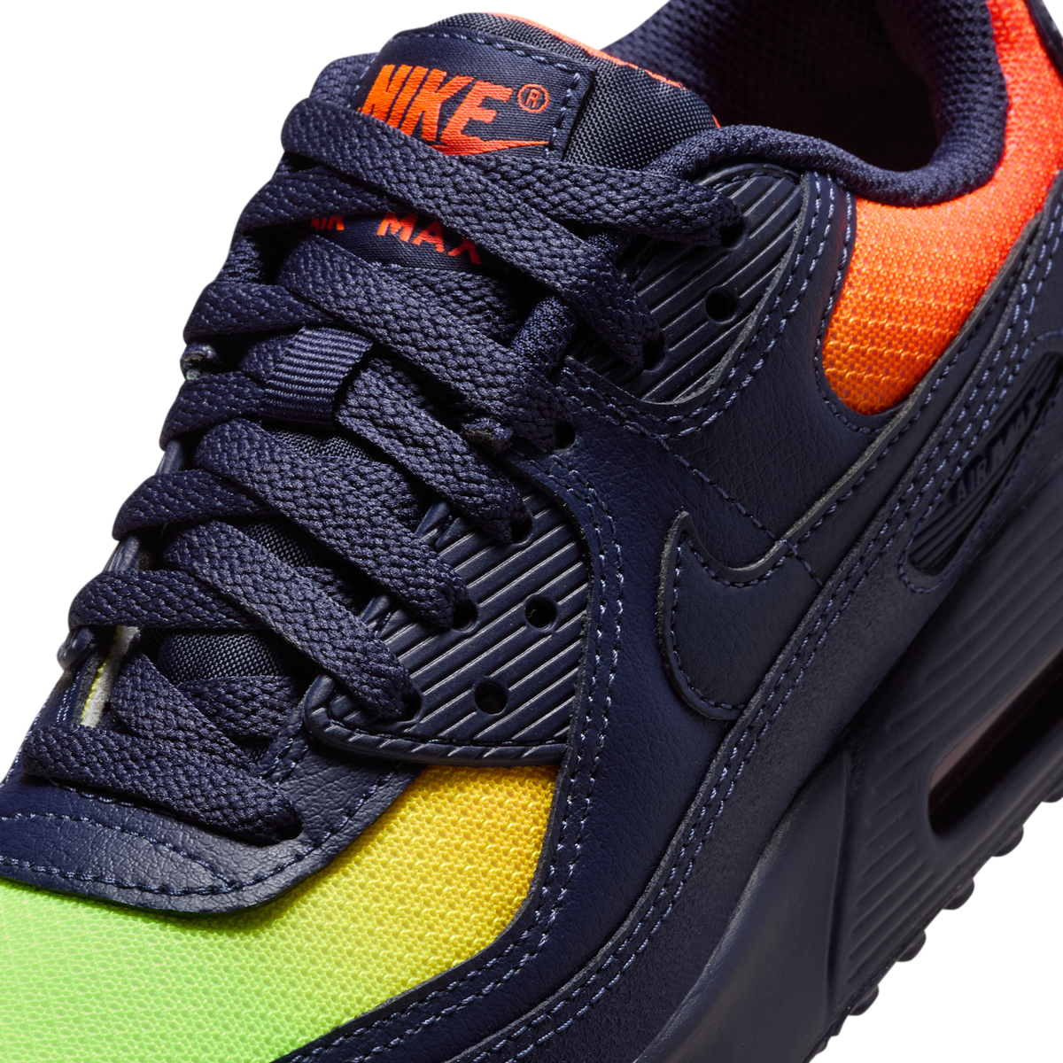 Nike Air Max 90 LTR Lemon Venom Blackened Blue (GS)
