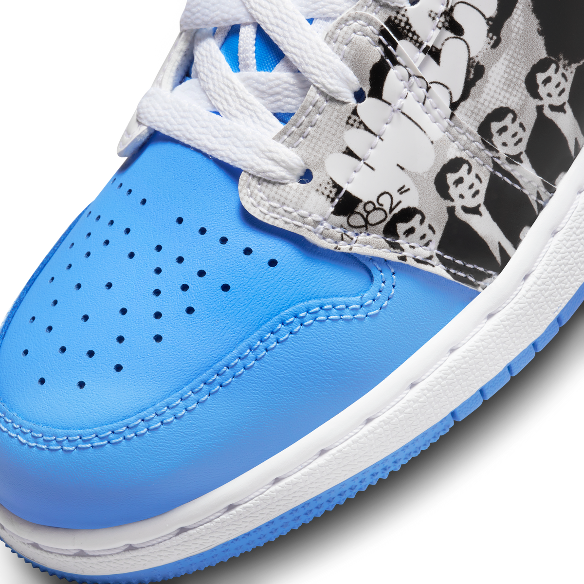 Jordan 1 Mid Sneaker School Game Winner (GS)