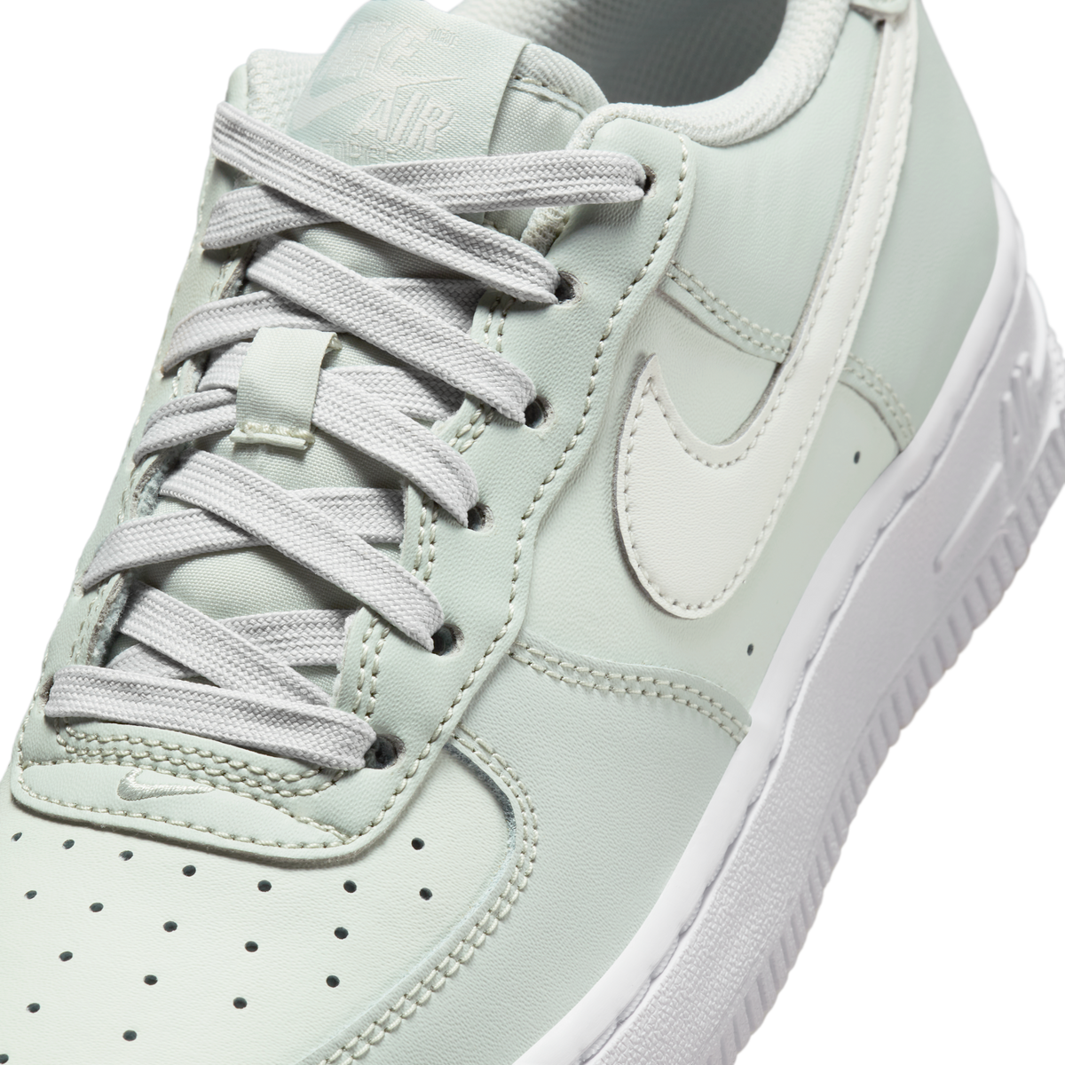 Nike Air Force 1 Low Light Silver Spruce Aura White Sail (GS)