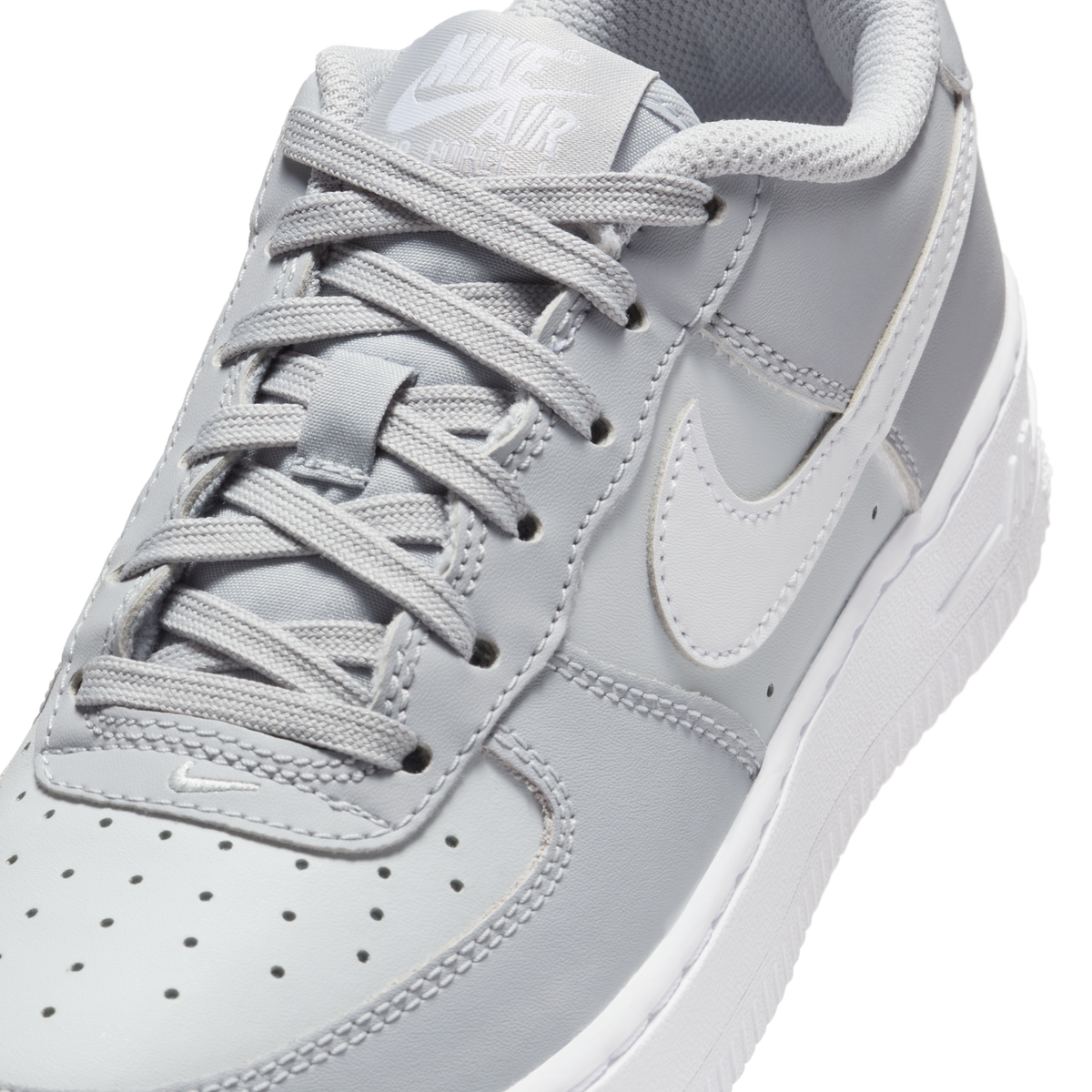 Nike Air Force 1 Wolf Grey Pure Platinum White (GS)