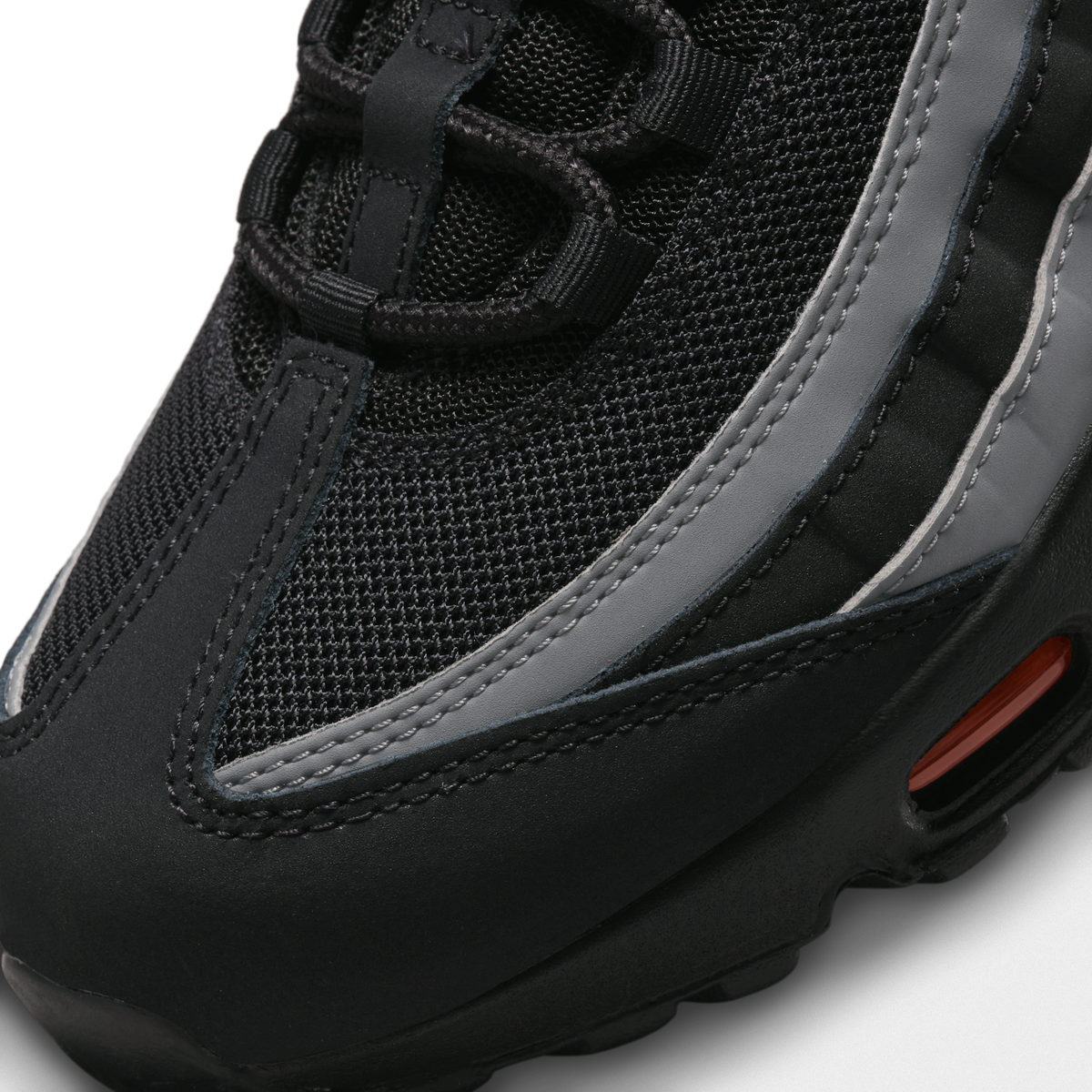 Nike Air Max 95 Black Grey Safety Orange