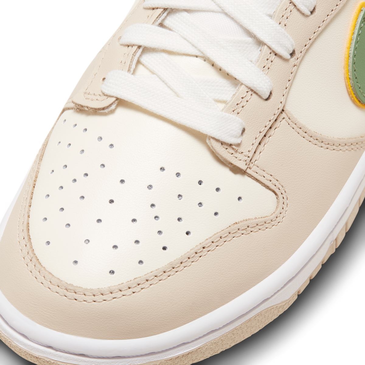 Nike Dunk Low Pale Ivory Oil Green (Women's) | FQ6869-131