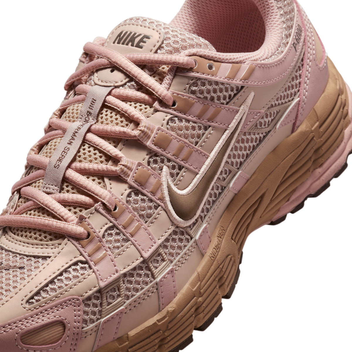 Nike P-6000 SE Fossil Stone Hemp Pink Oxford Ironstone (Women's)
