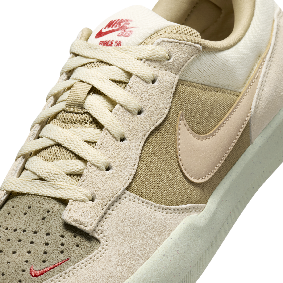 Nike SB Force 58 Coconut Milk Neutral Olive