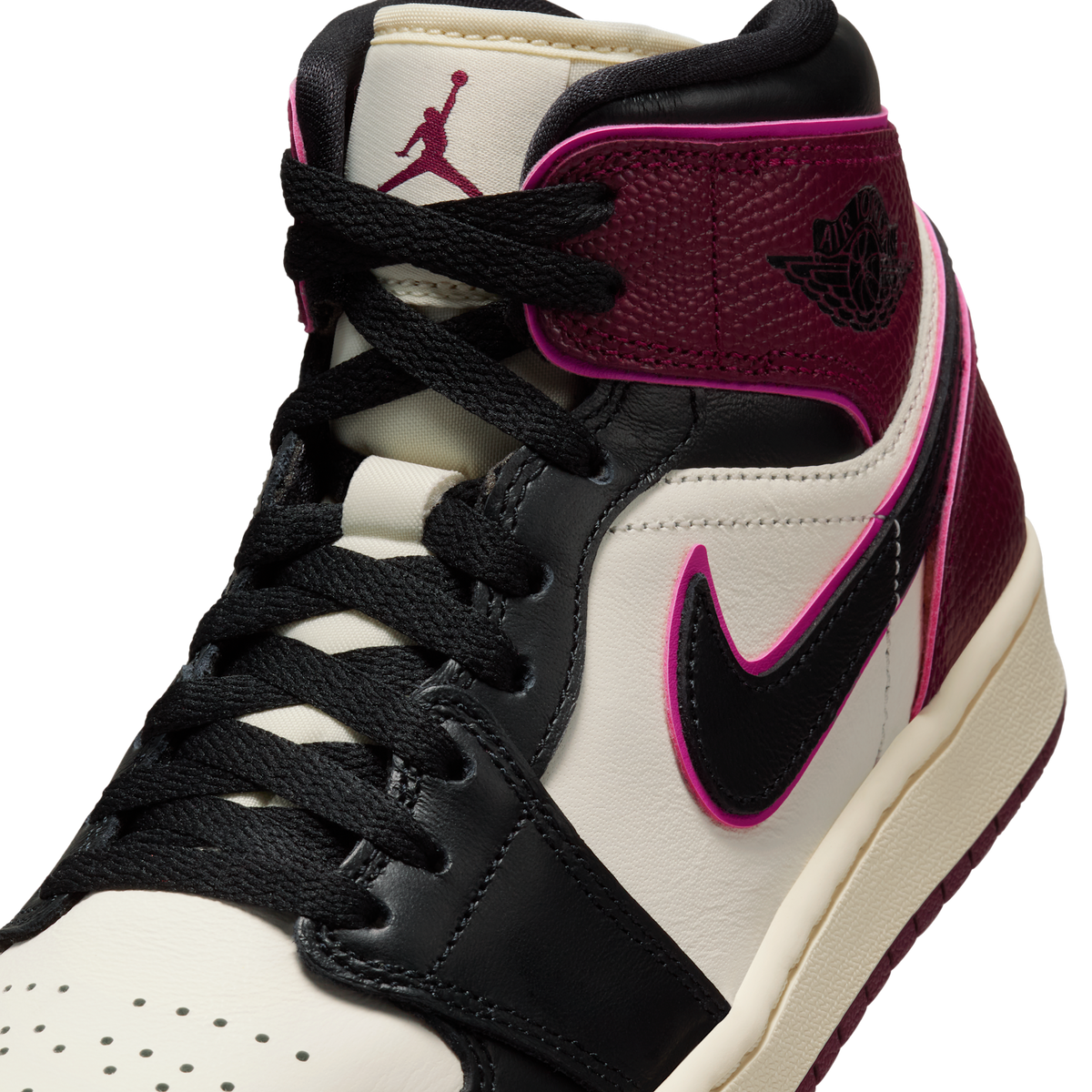 Jordan 1 Mid SE Bordeaux (Women's)