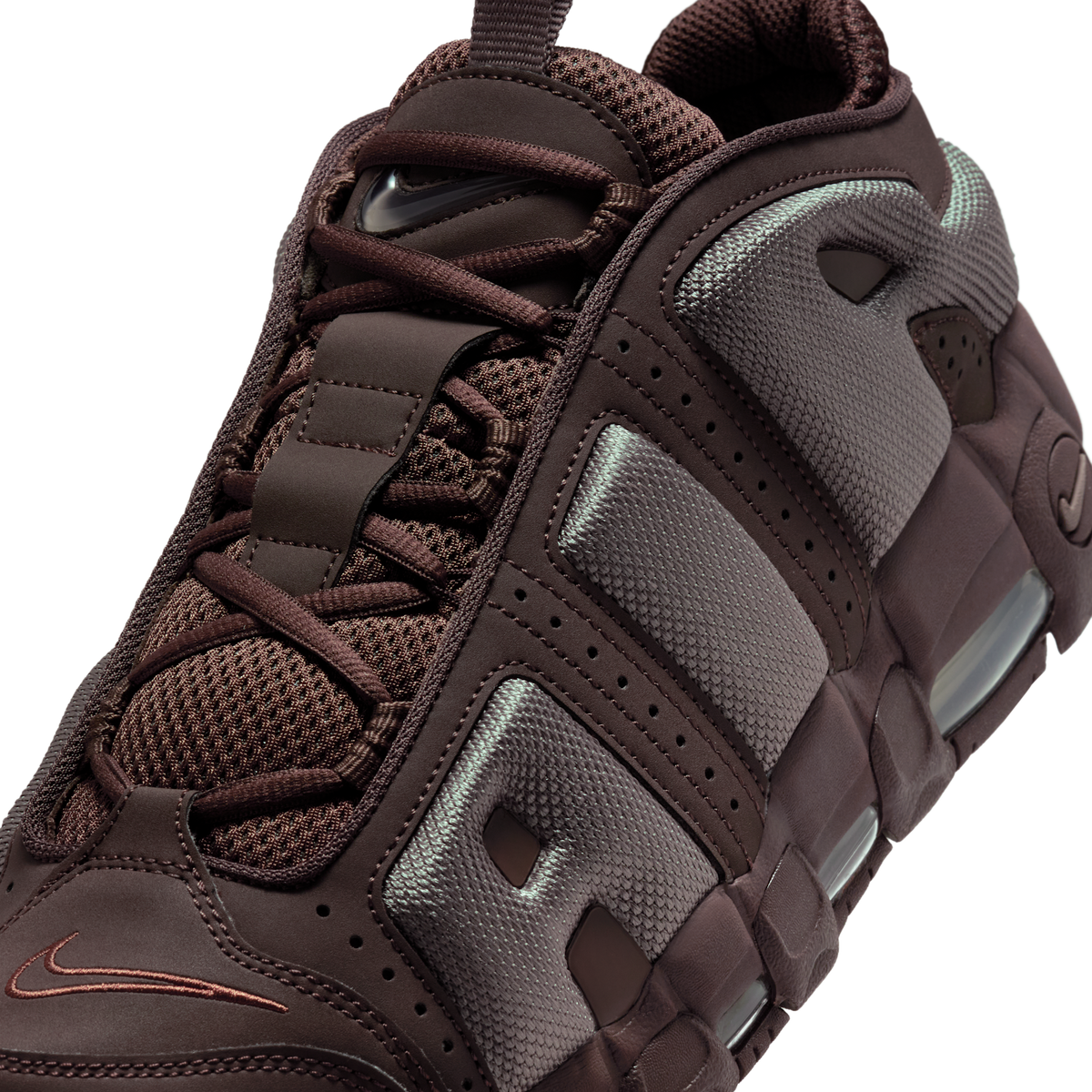 Nike Air More Uptempo Low Baroque Brown Cave Stone