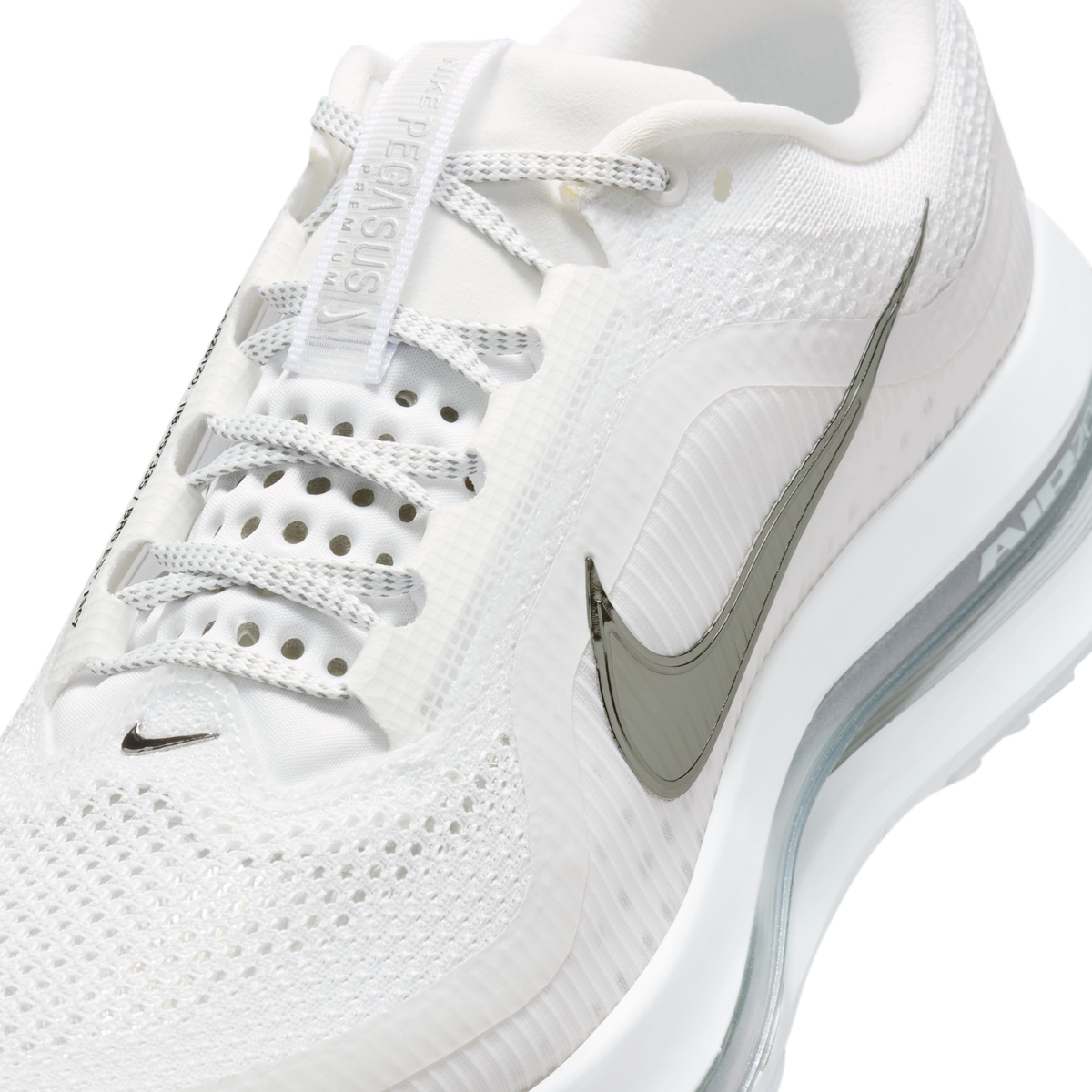 Nike Air Zoom Pegasus Premium White Metallic Silver | HQ2592-102