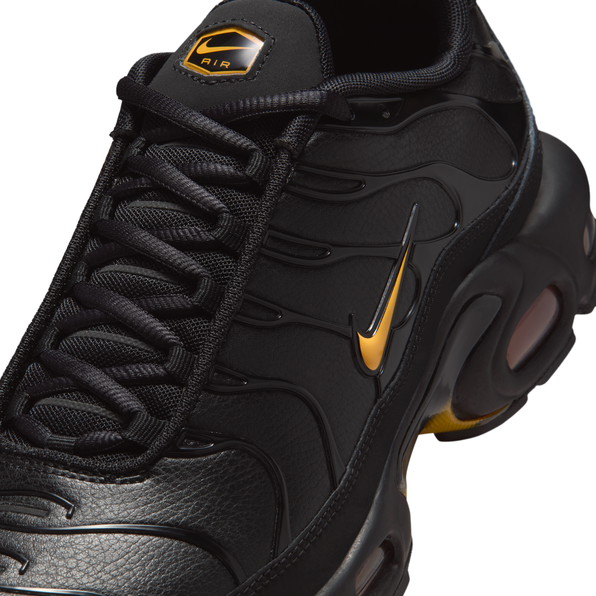 Nike Air Max Plus Premium Black Laser Orange | IF4390-001