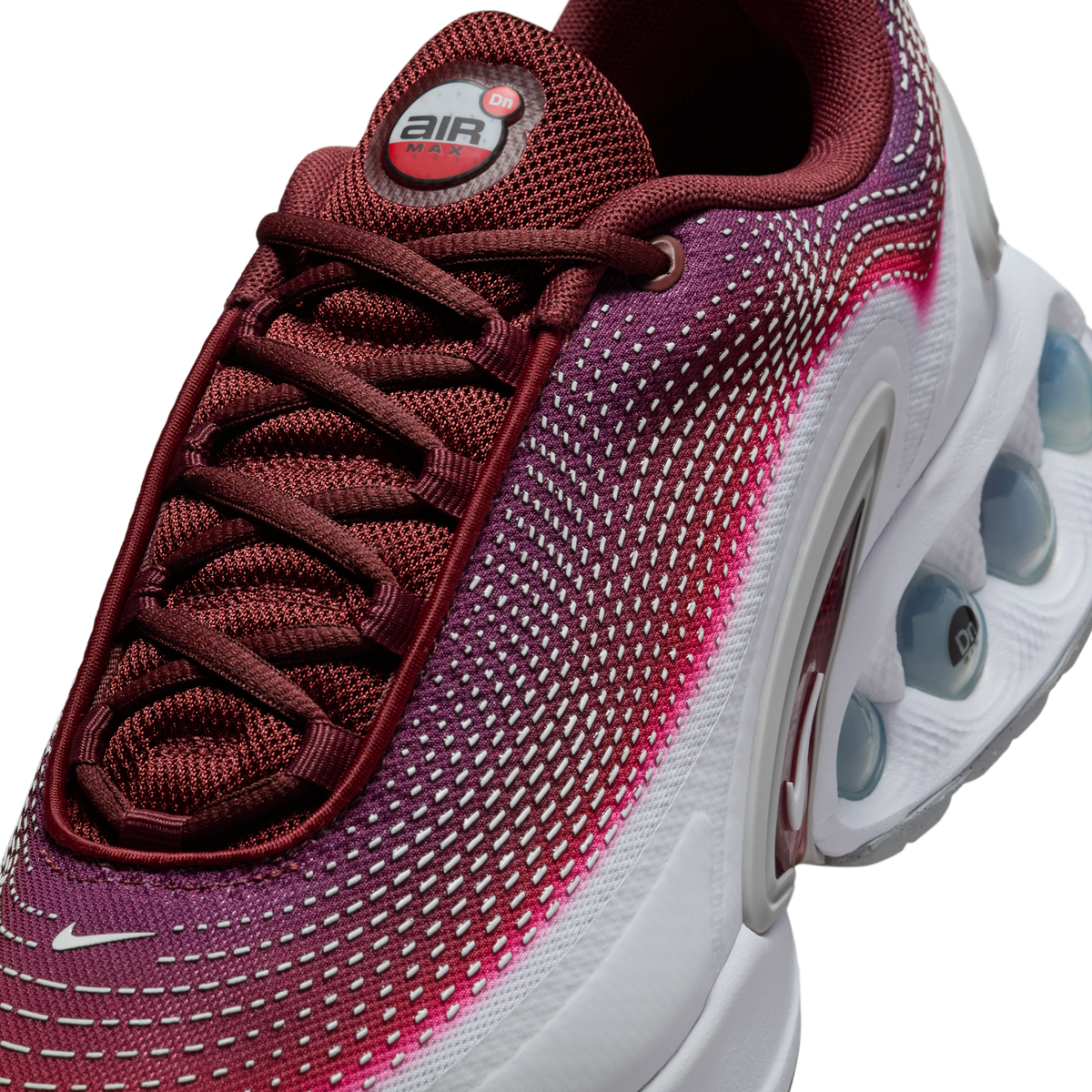 Nike Air Max Dn SE Dark Team Red Wolf Grey University Red White