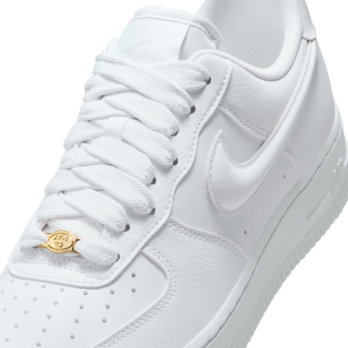 Nike Air Force 1 Low '07 Next Nature Triple White Bulbous Swoosh (Women's)