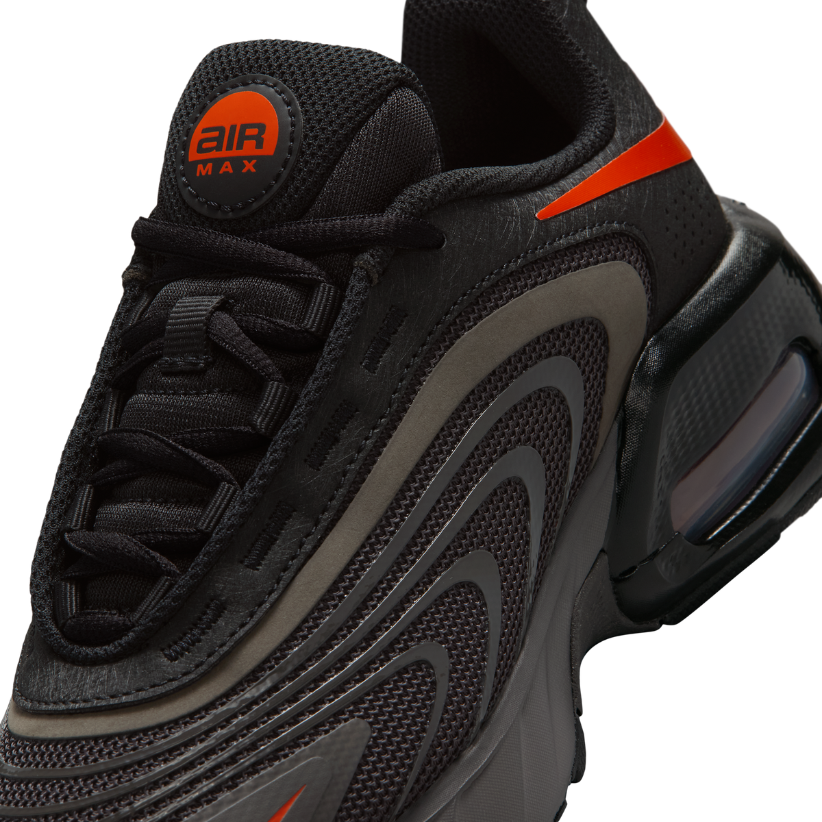 Nike Air Max Fire Medium Ash Black Orange (GS) | IF2622-200