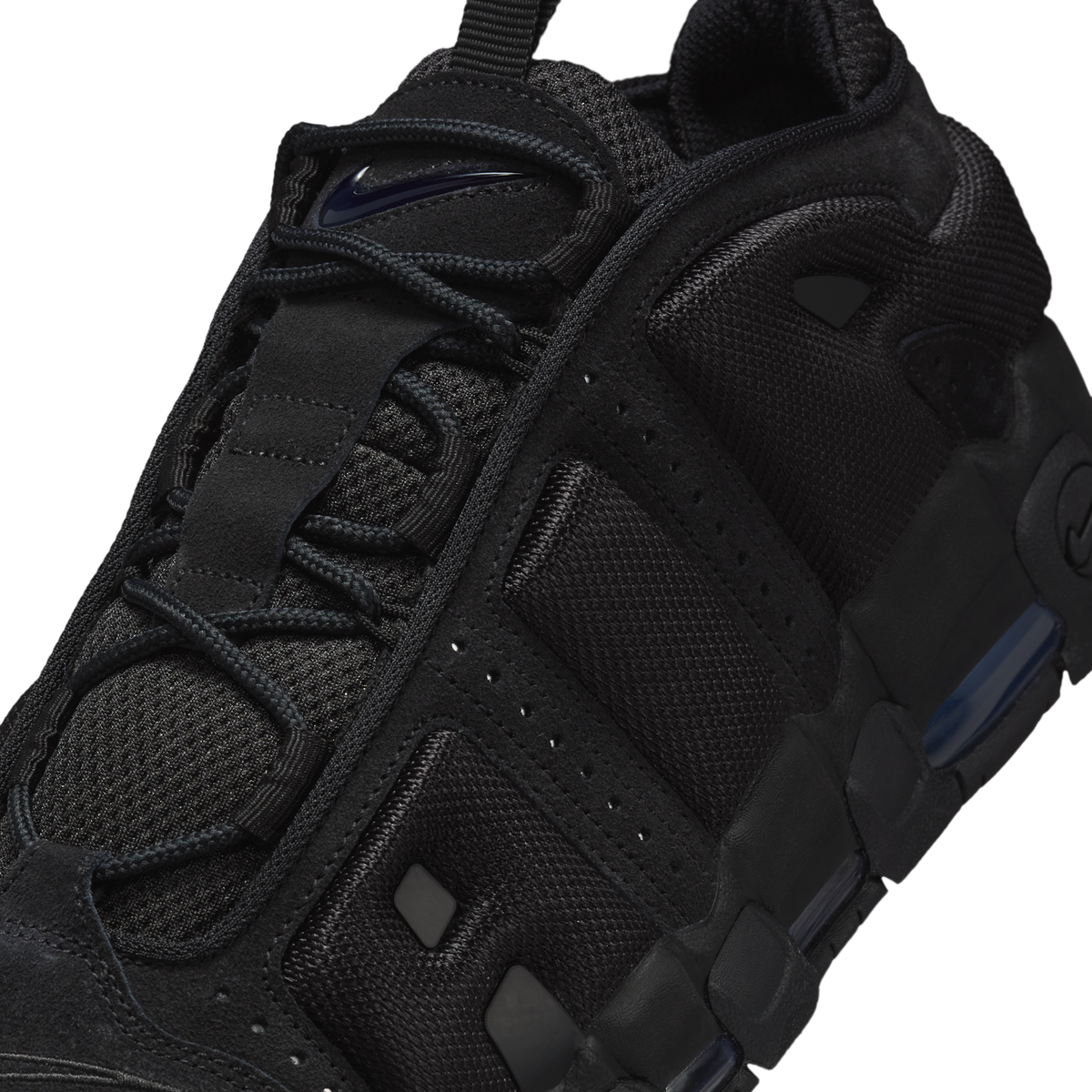 Nike Air More Uptempo Low Triple Black