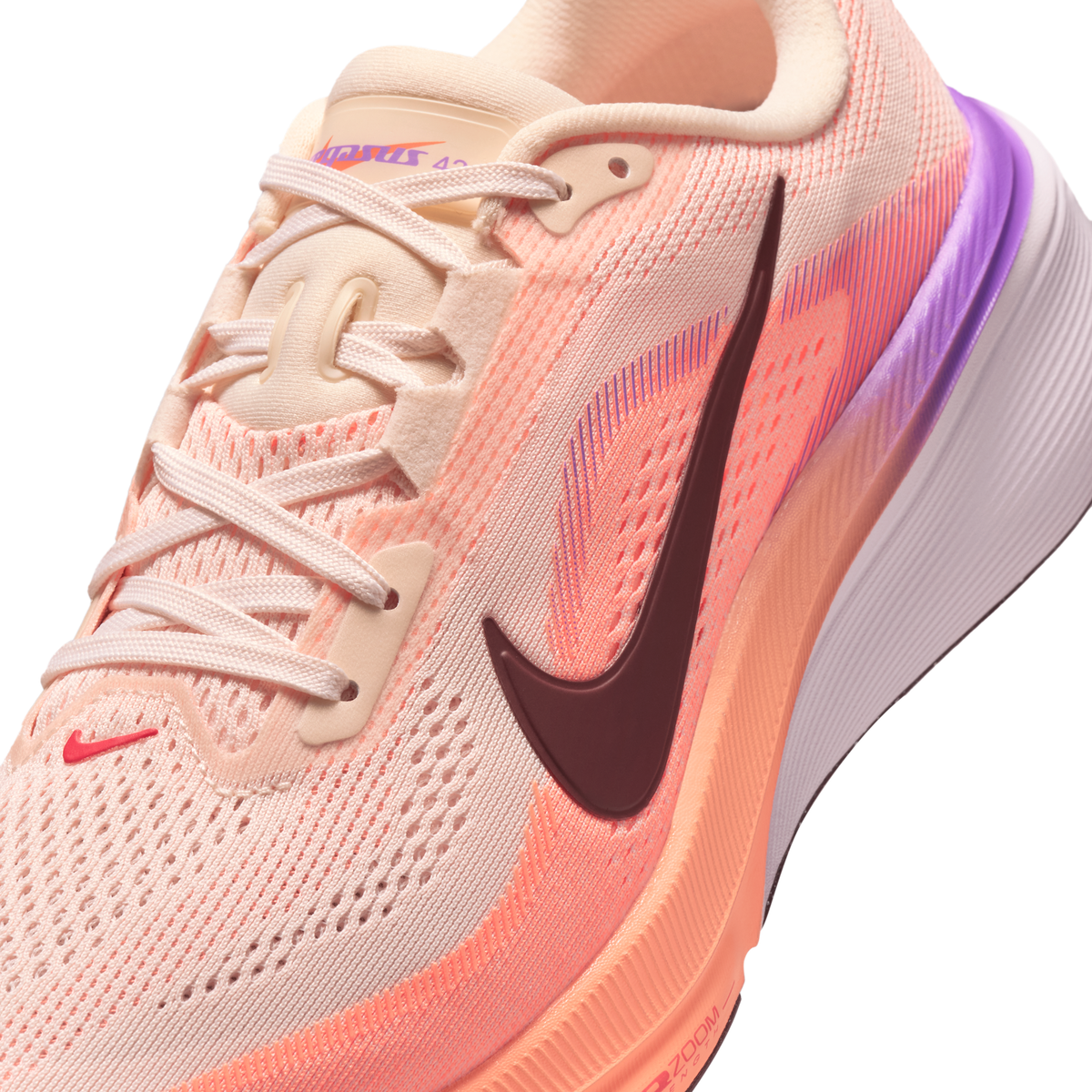 Nike Air Zoom Pegasus 42 Orange Pulse Bright Violet (Women's) | IB1881-113