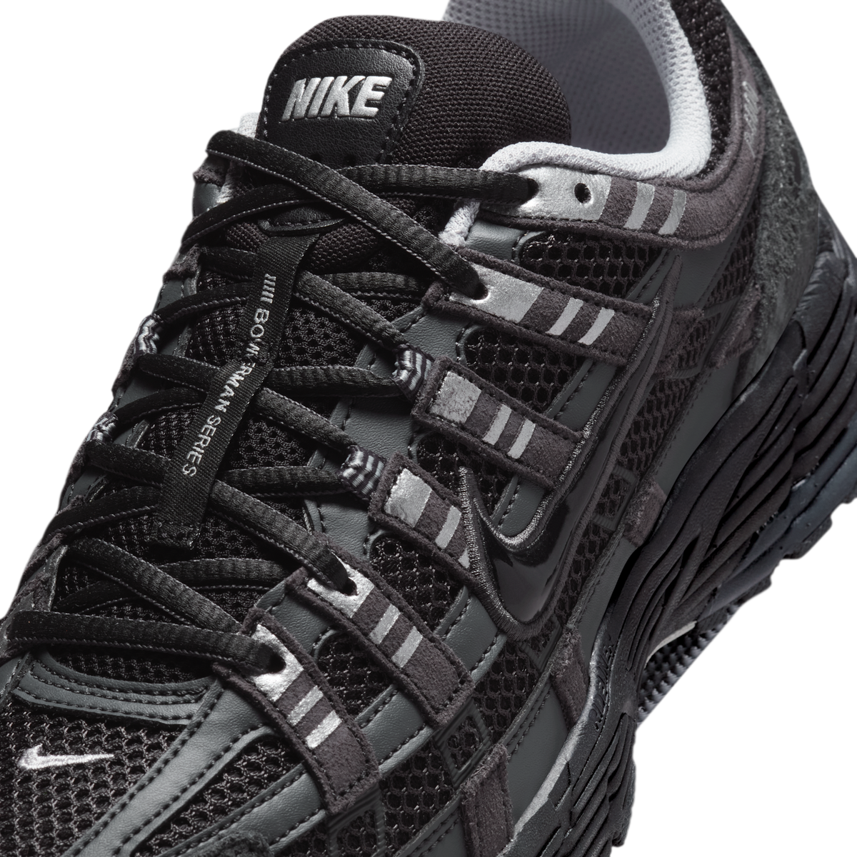 Nike P-6000 Suede Anthracite Metallic Silver