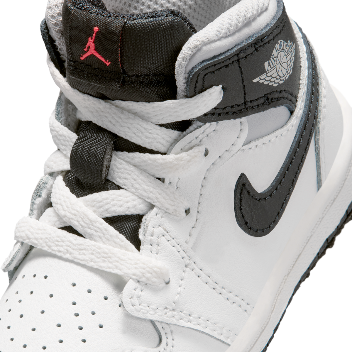 Jordan 1 Mid Summit White Infrared Black (TD)