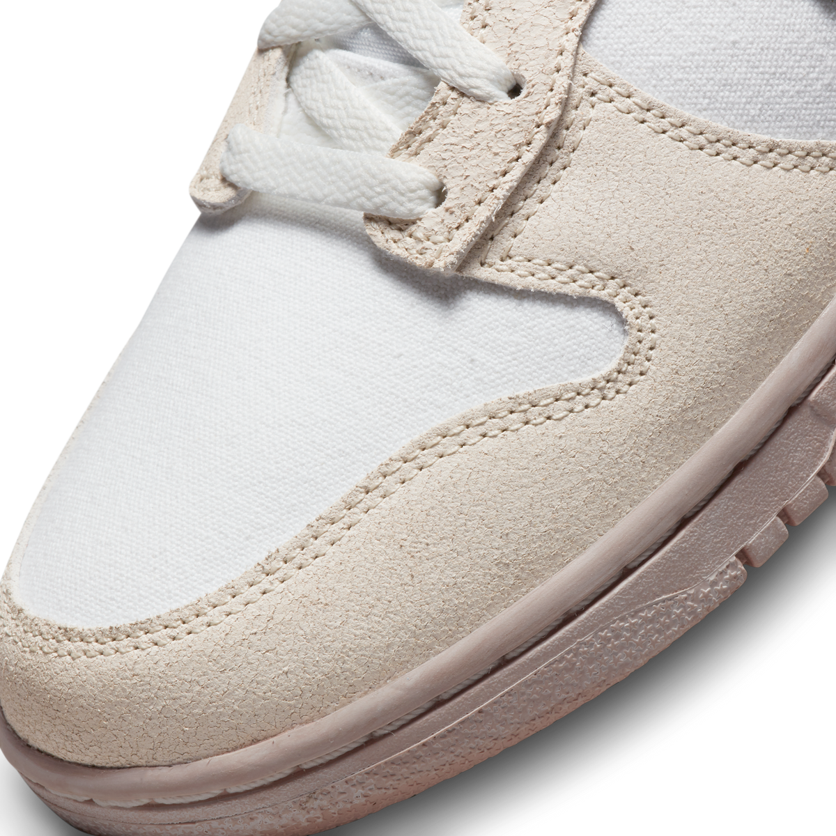 Nike Dunk High Retro PRM Cracked Leather Swoosh