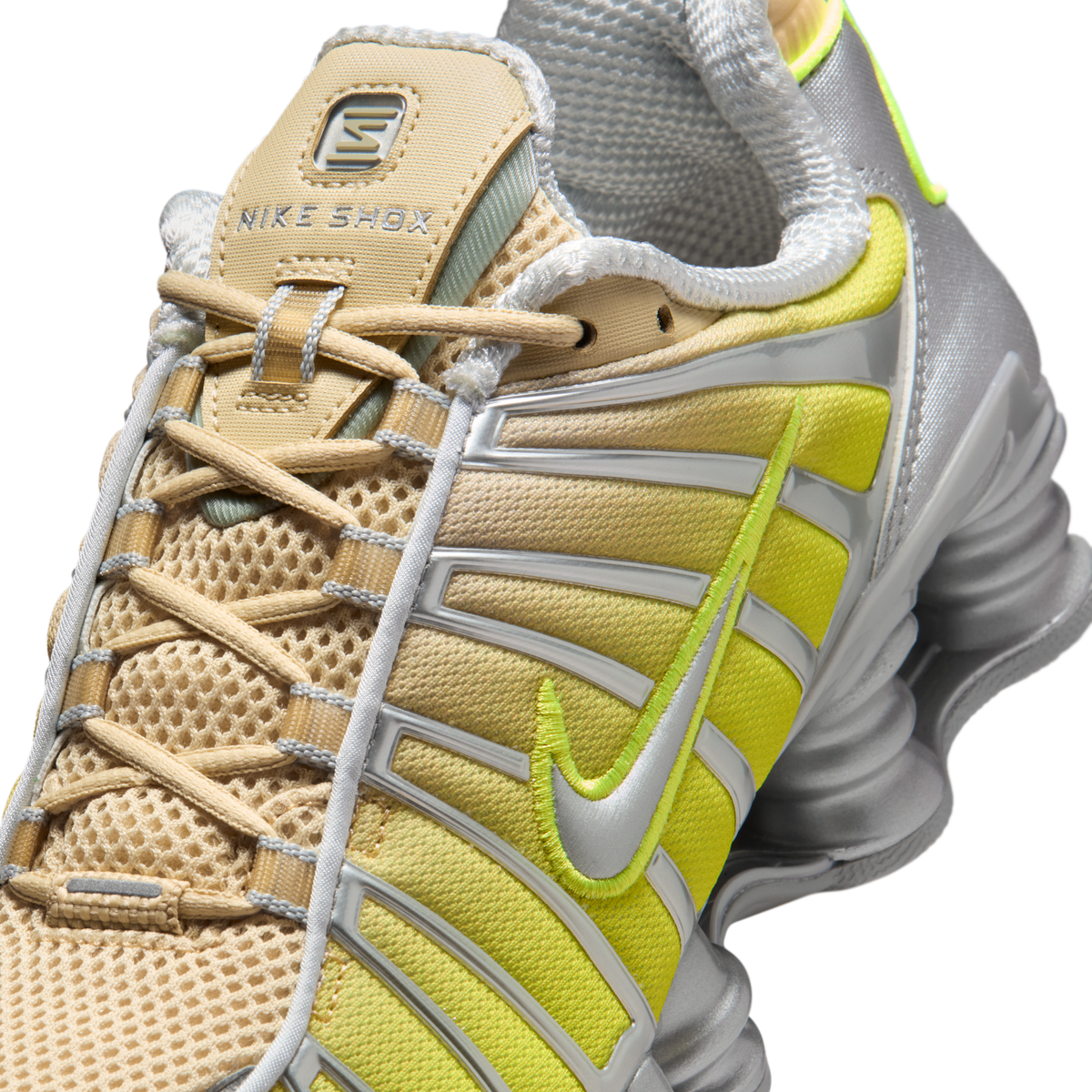 Nike Shox TL Fade Team Gold Metallic Silver (Women's) | IH1336-700