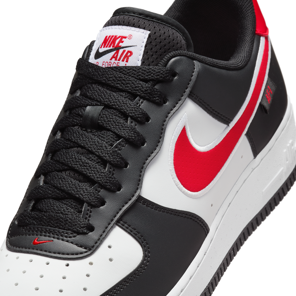 Nike Air Force 1 Low '07 Next Nature Black White University Red