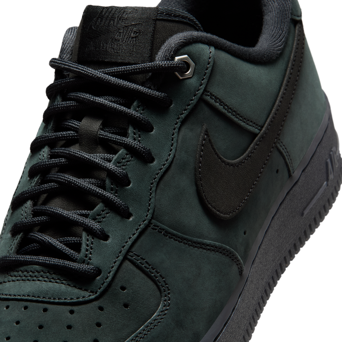 Nike Air Force 1 Low '07 WB Triple Black Nubuck