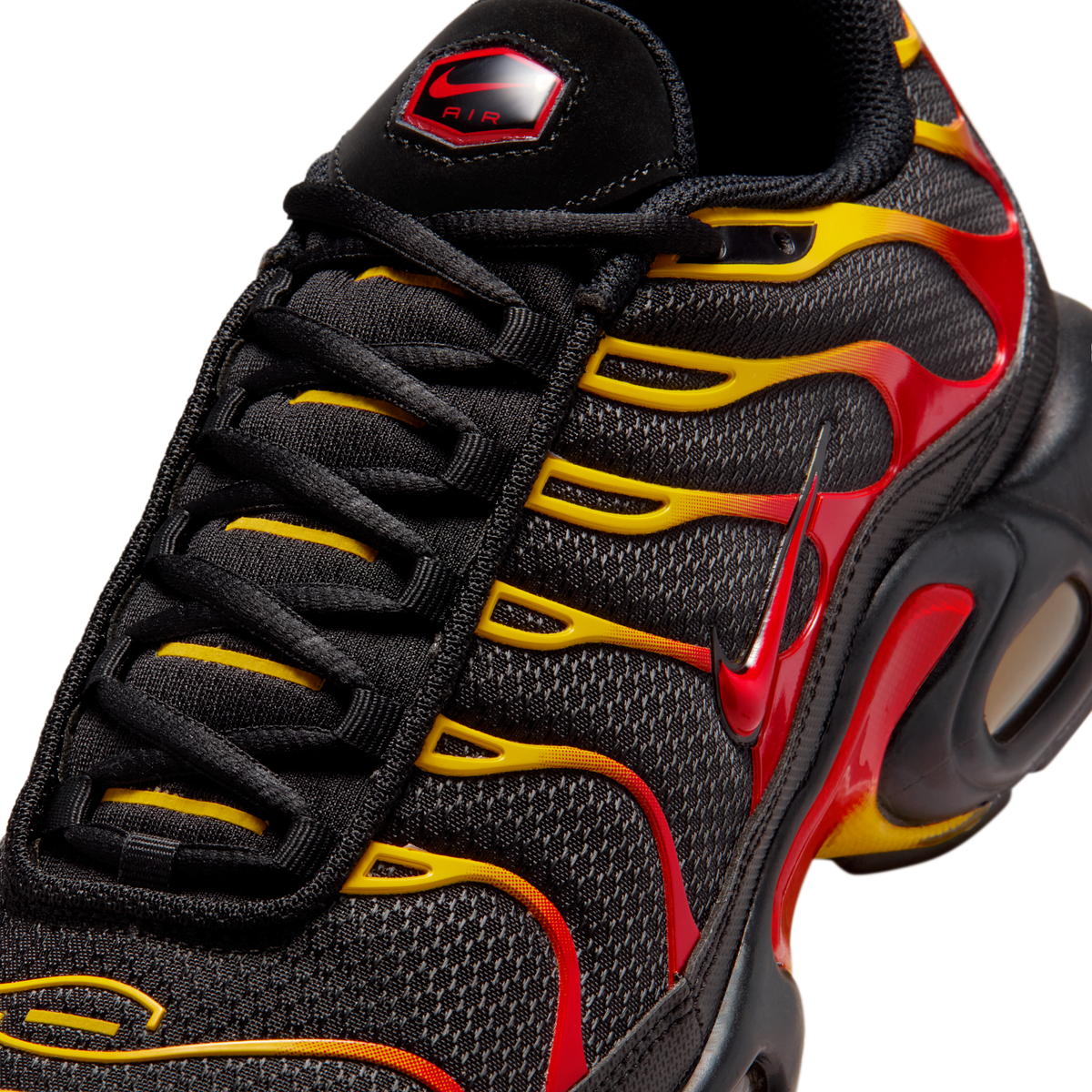 Nike Air Max Plus Black University Gold Red