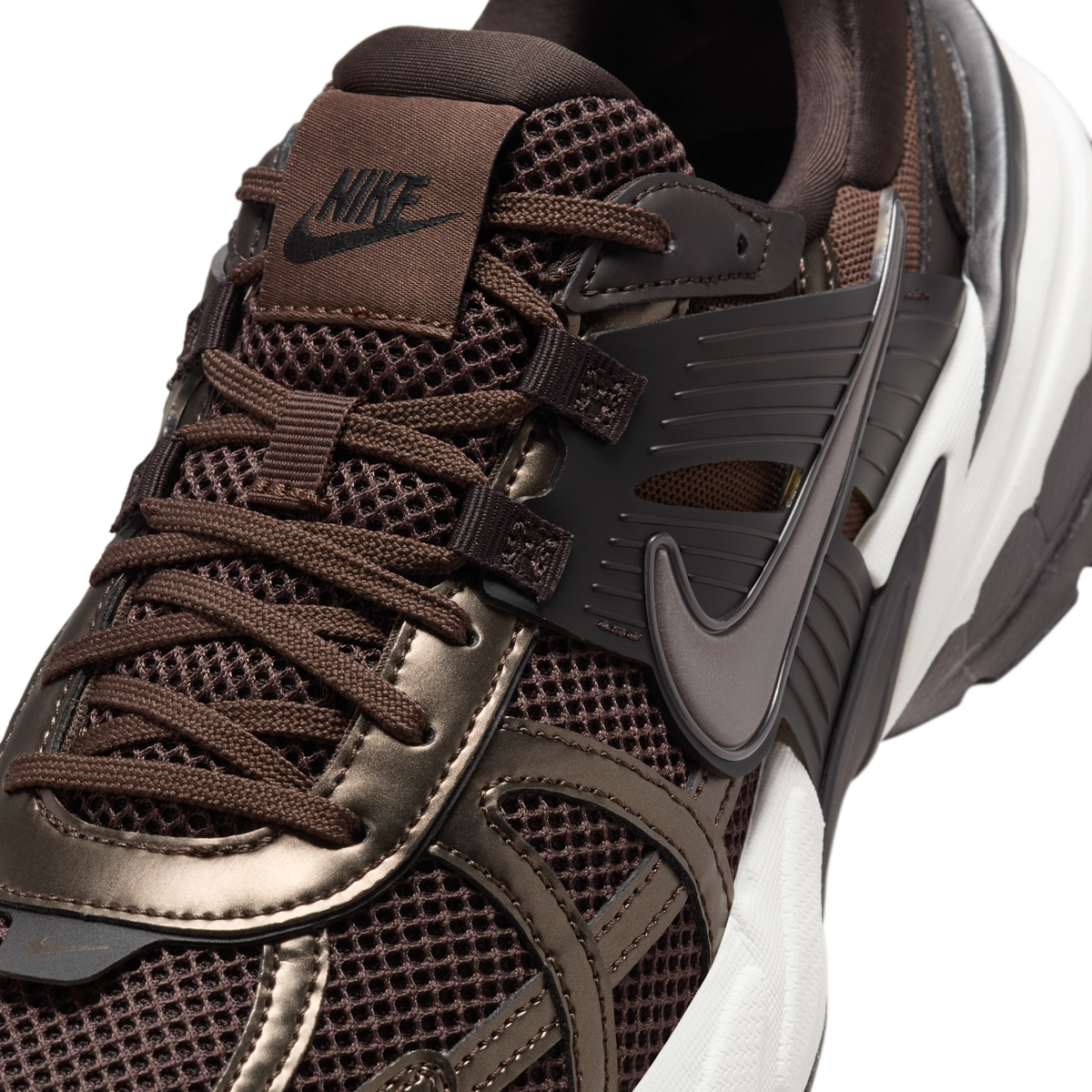 Nike V2K Run Velvet Brown White Black Baroque Brown | HJ4497-200