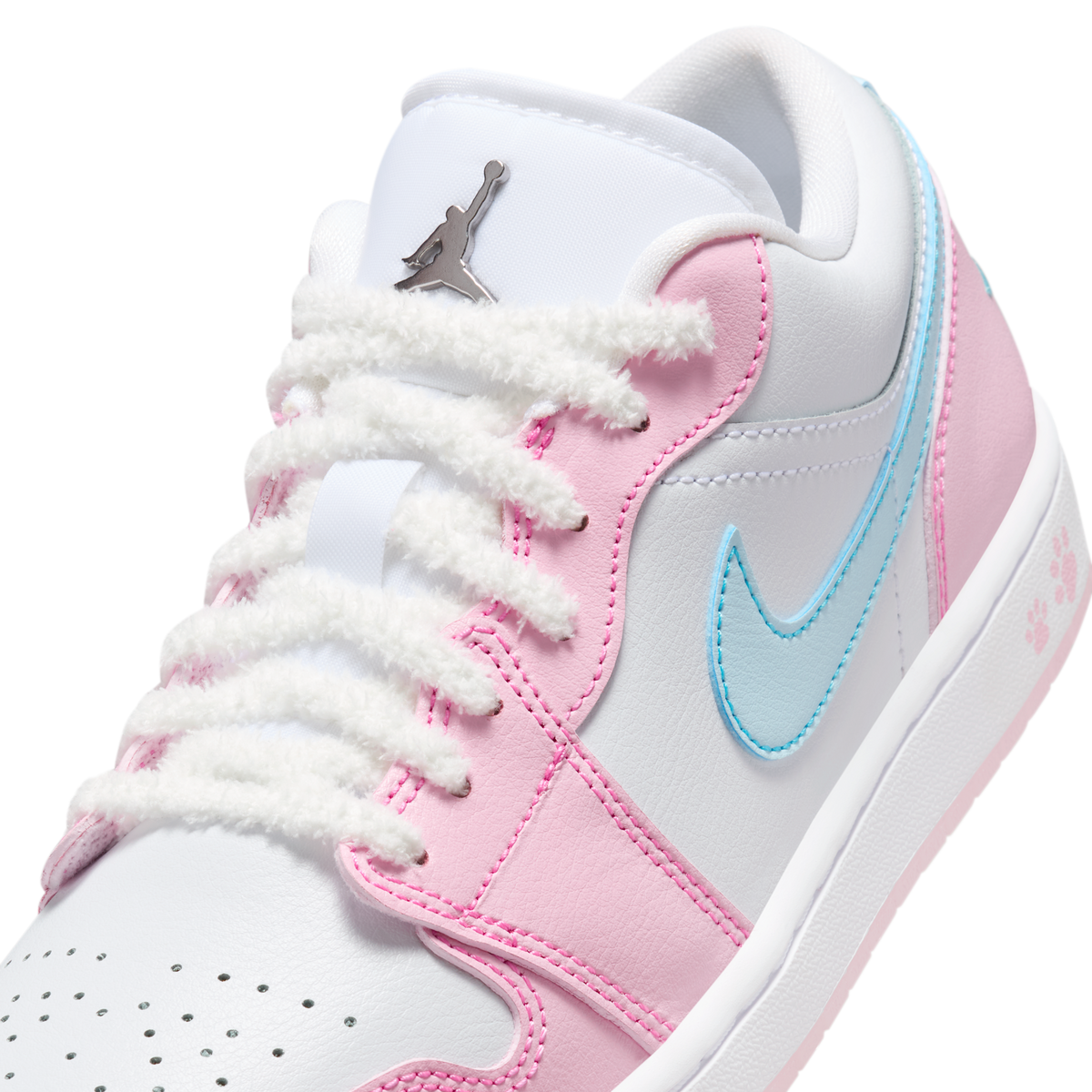 Jordan 1 Low SE Paw Print Pink Foam (Women's)