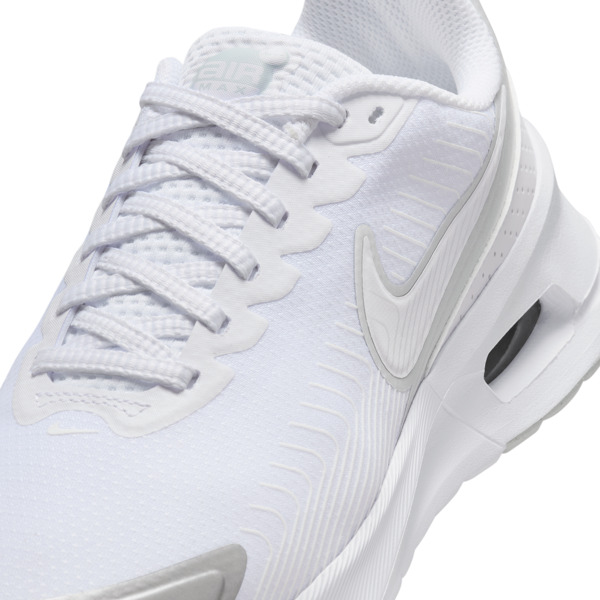 Nike Air Max Nuaxis White Pure Platinum Metallic Silver (Women's) | HF1233-101