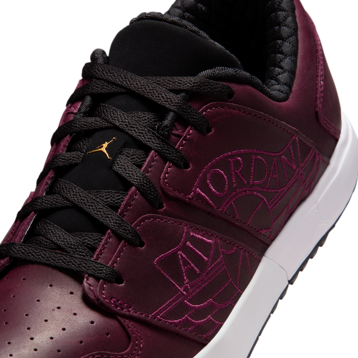 Jordan Nu Retro 1 Low Golf Bordeaux