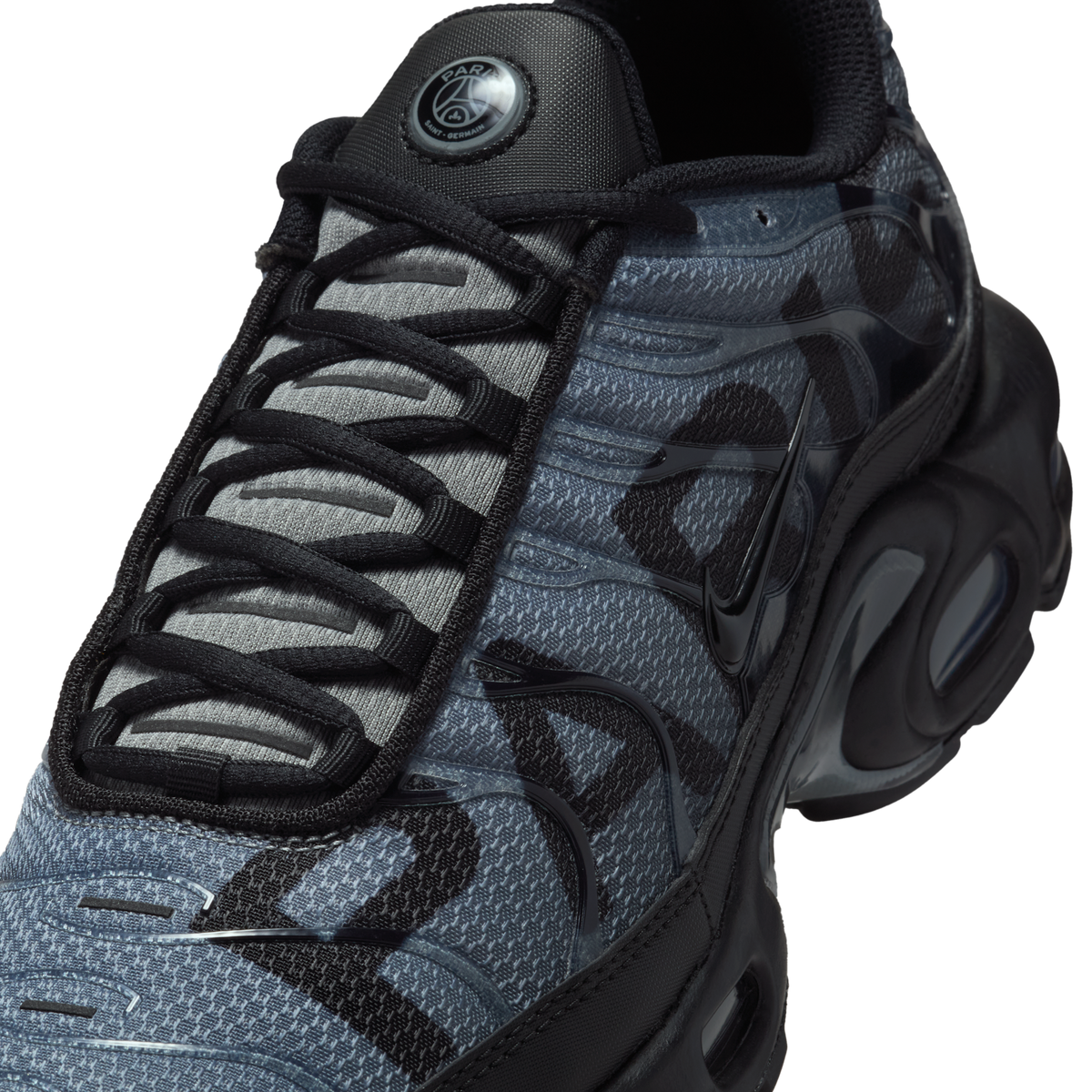 Nike Air Max Plus PSG Paris Saint-Germain Black Particle Grey | IB2253-001