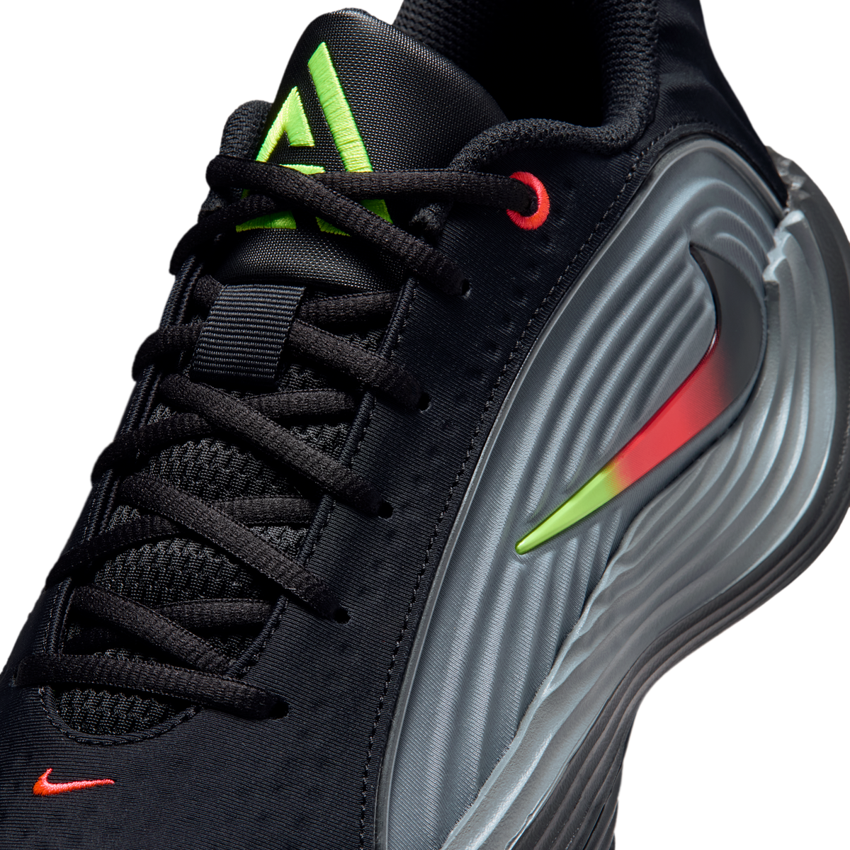 Nike Giannis Immortality 5 Black Volt Bright Crimson | IM5130-001