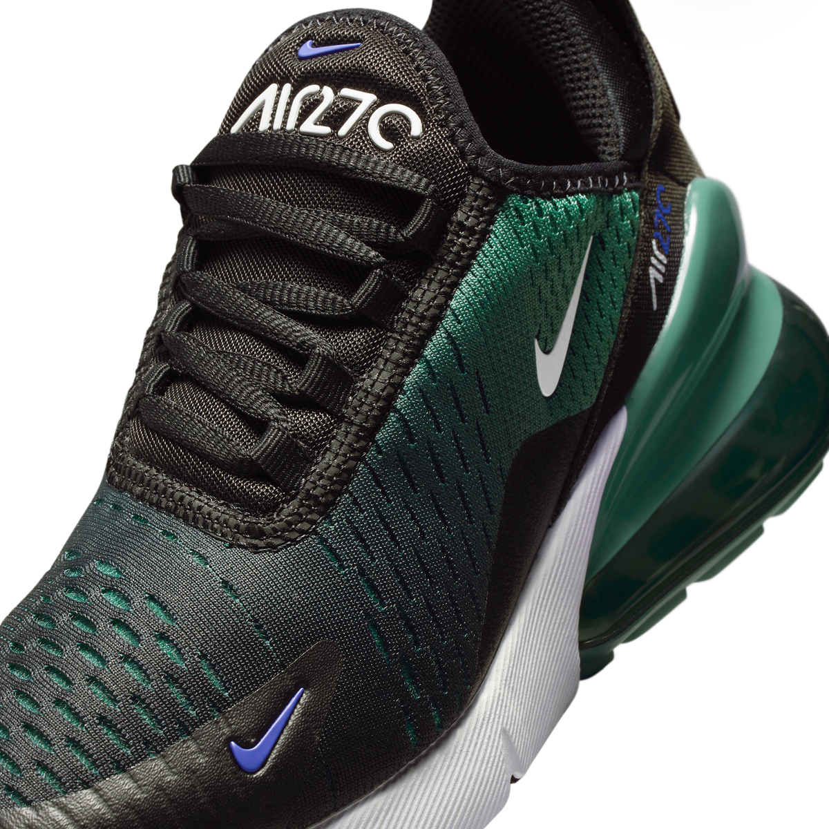 Nike Air Max 270 Black Evergreen Aura Deep Night (GS)