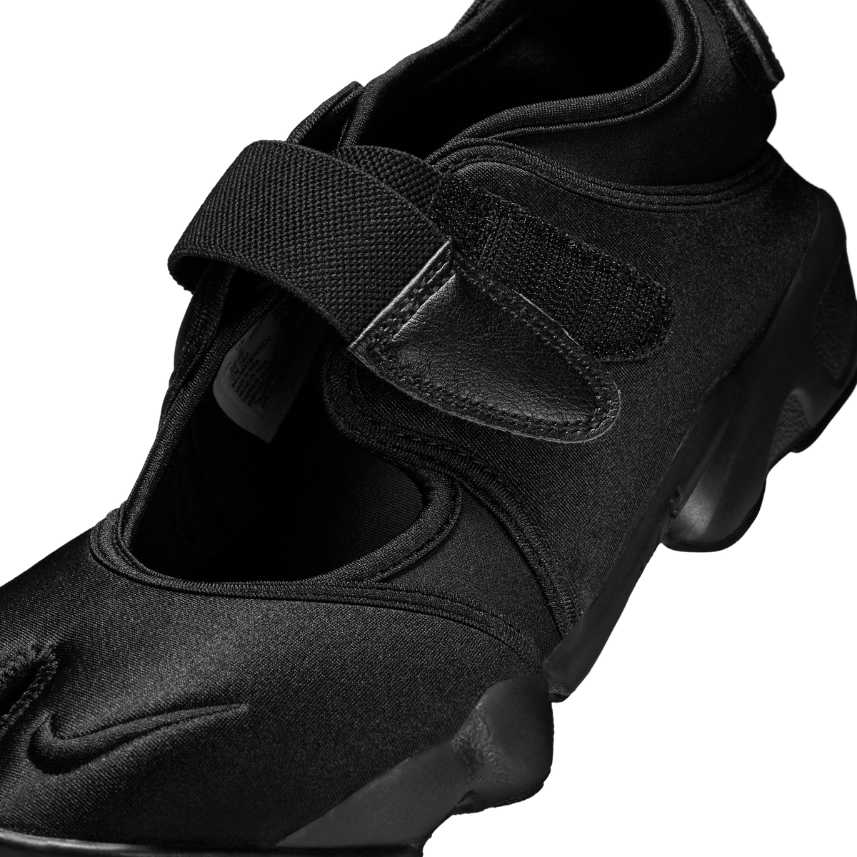 Nike Air Rift Triple Black Satin (Women's) | IH1990-010