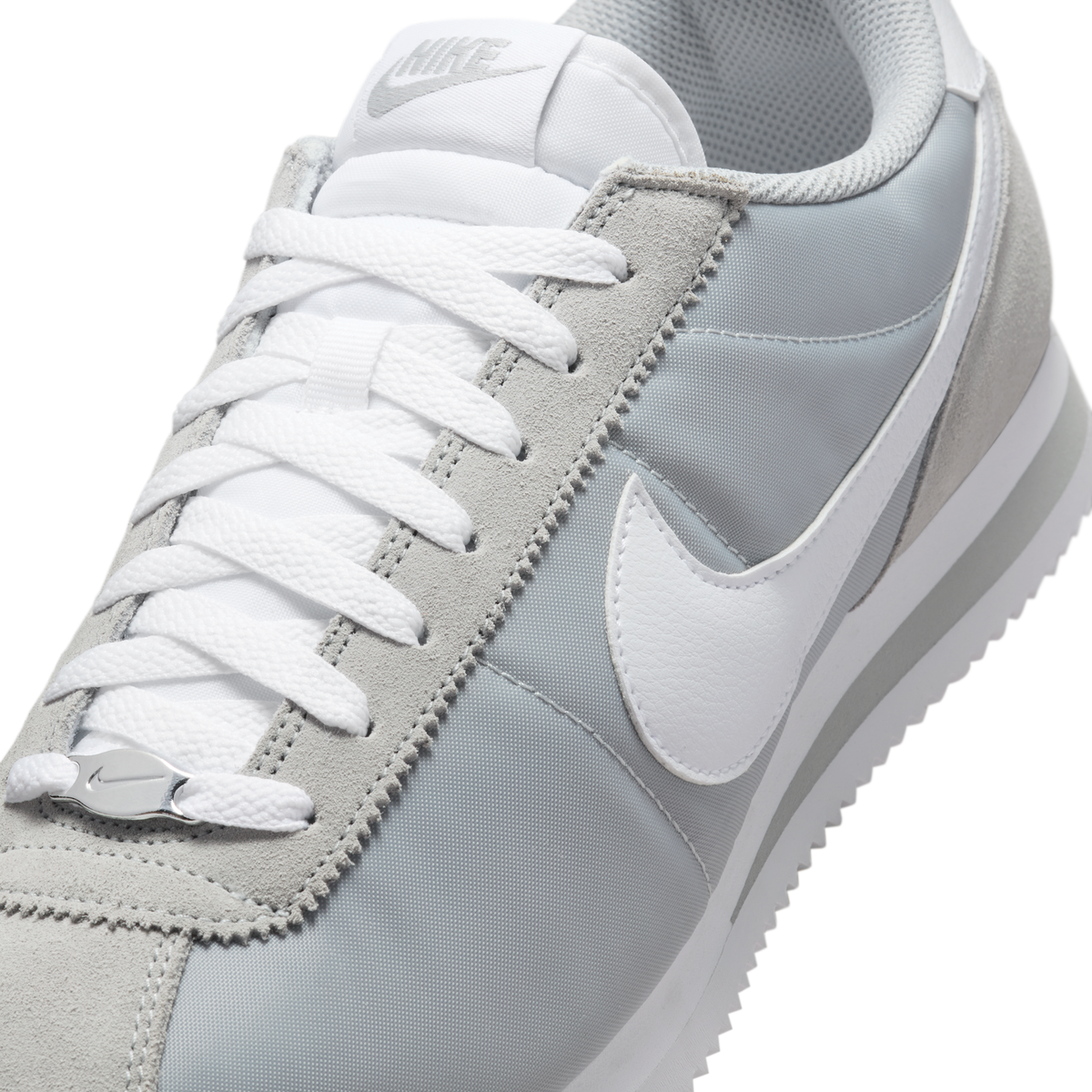 Nike Cortez Textile Flat Silver White | HF0263-002