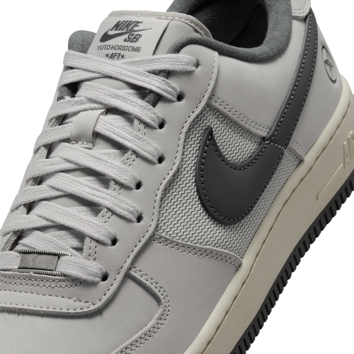 Nike SB Air Force 1 Low Yuto Horigome White Iron Grey