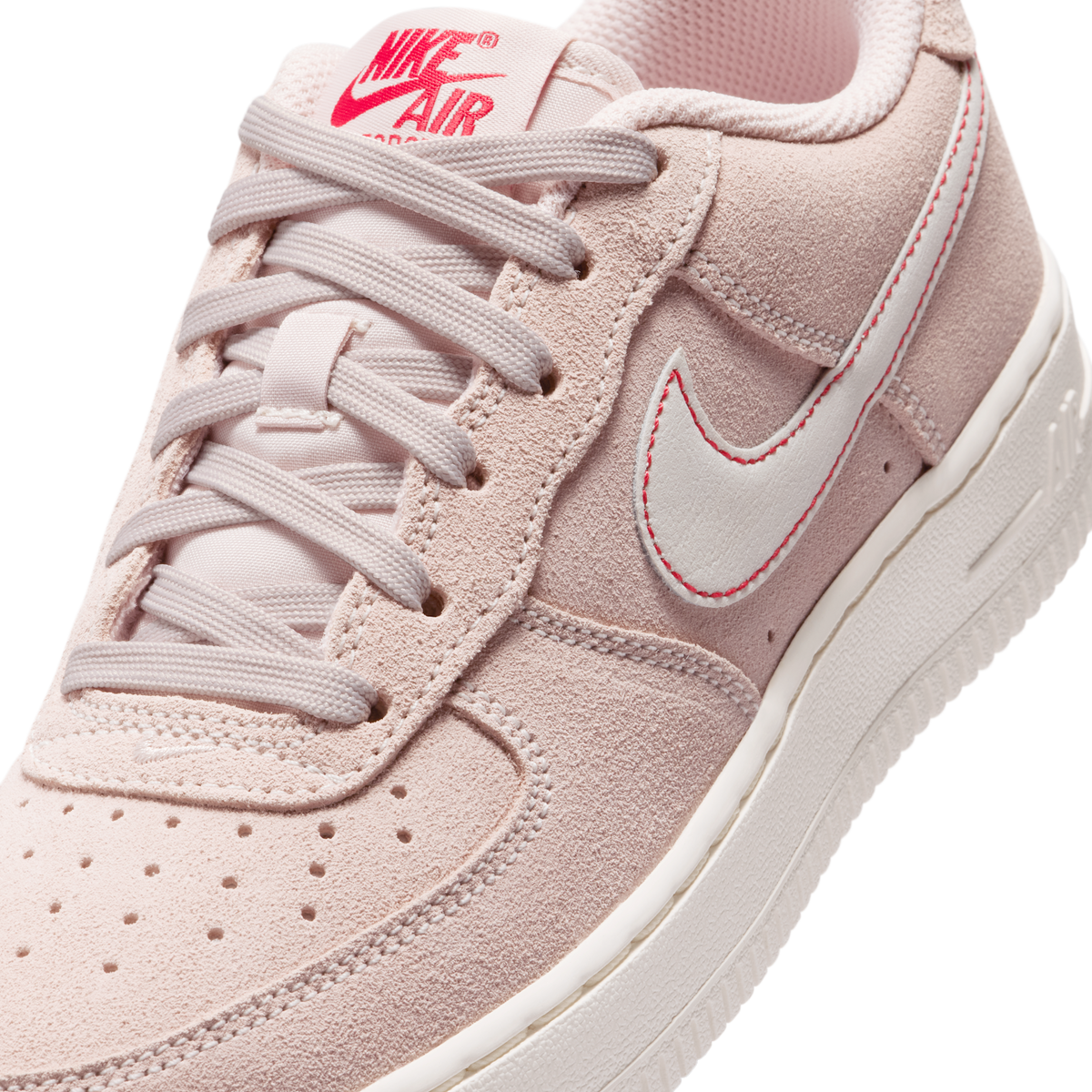 Nike Air Force 1 Low LV8 Silt Red University Red Sail (GS)
