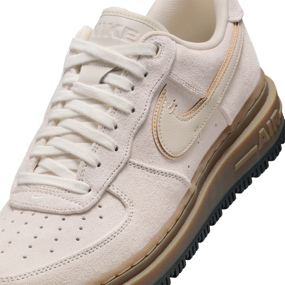 Nike Air Force 1 Low Luxe Light Orewood Brown Gum