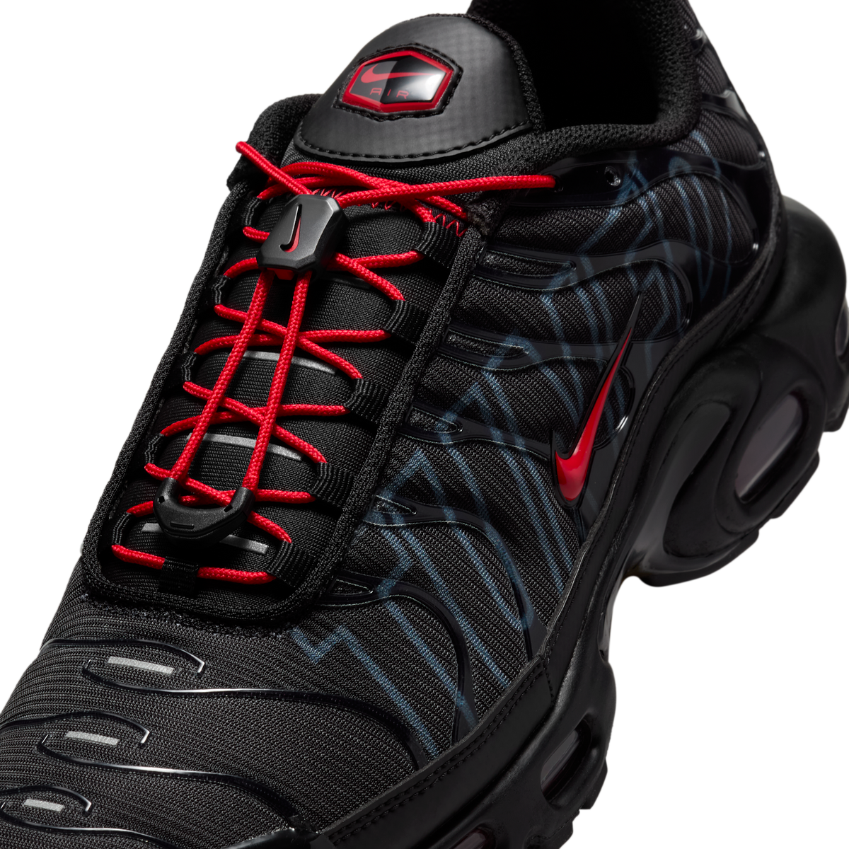 Nike Air Max Plus Tuned Air Black Red | IH4459-001