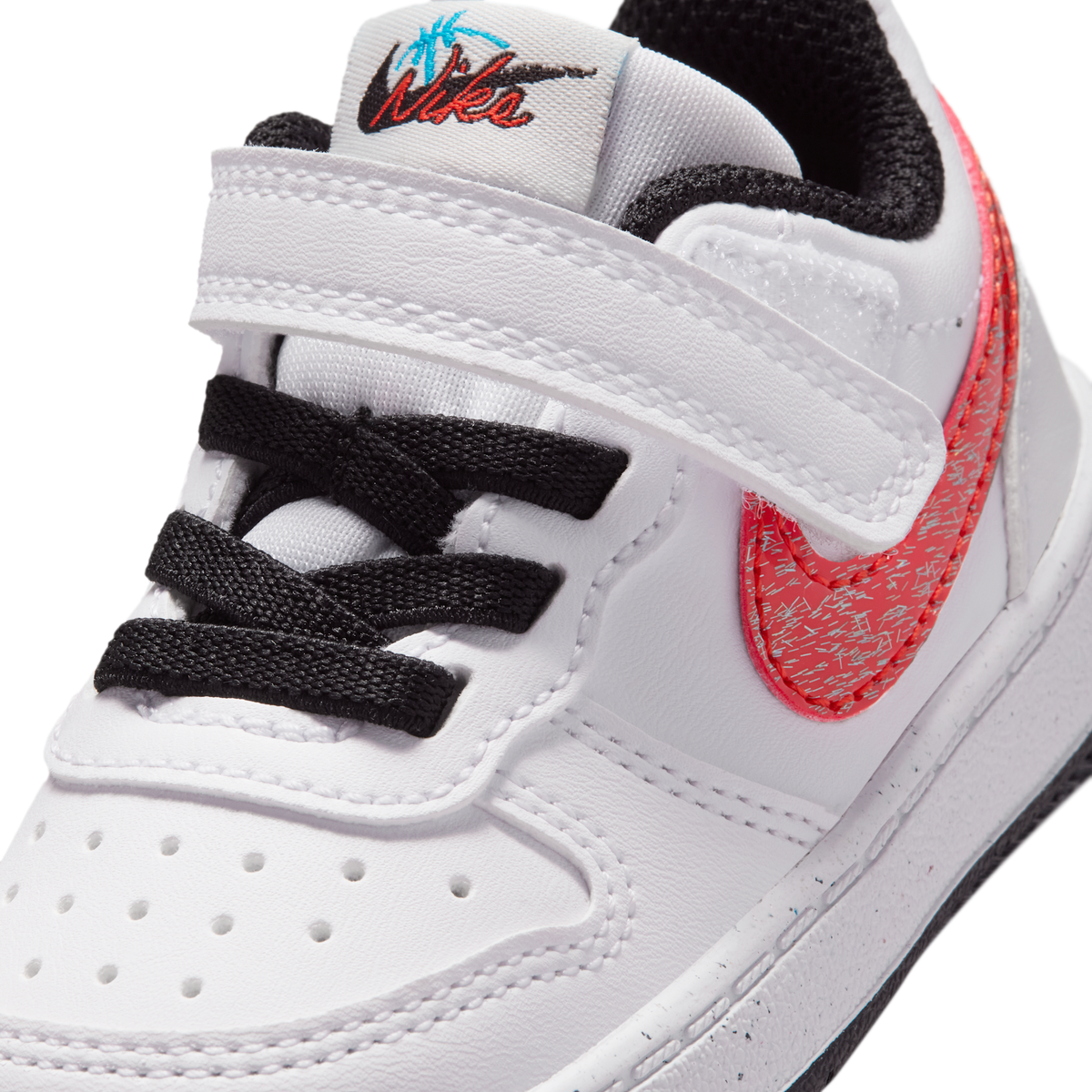 Nike Court Borough Low White Multi-Color (TD)