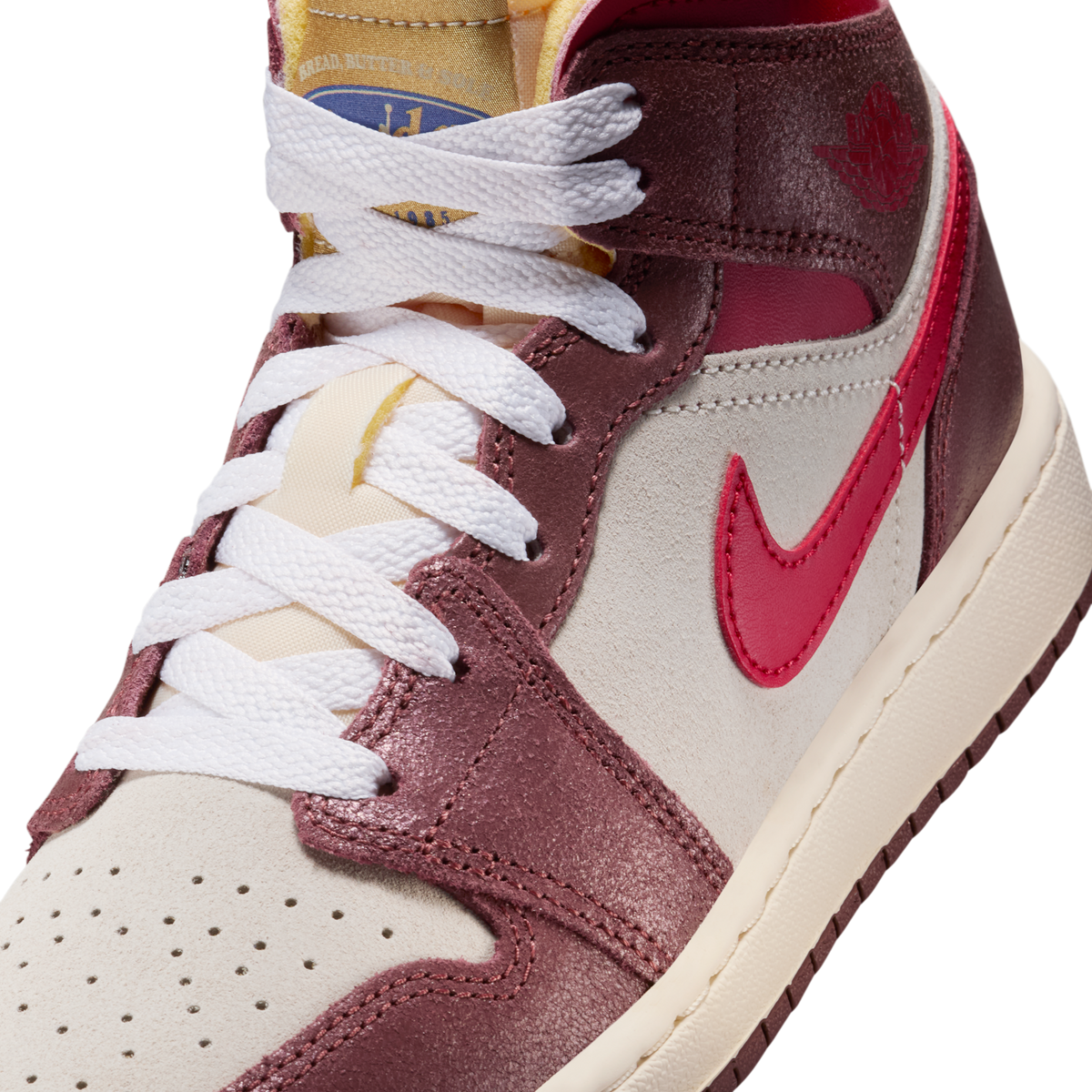 Jordan 1 Mid SE Bread, Butter & Sole (GS)