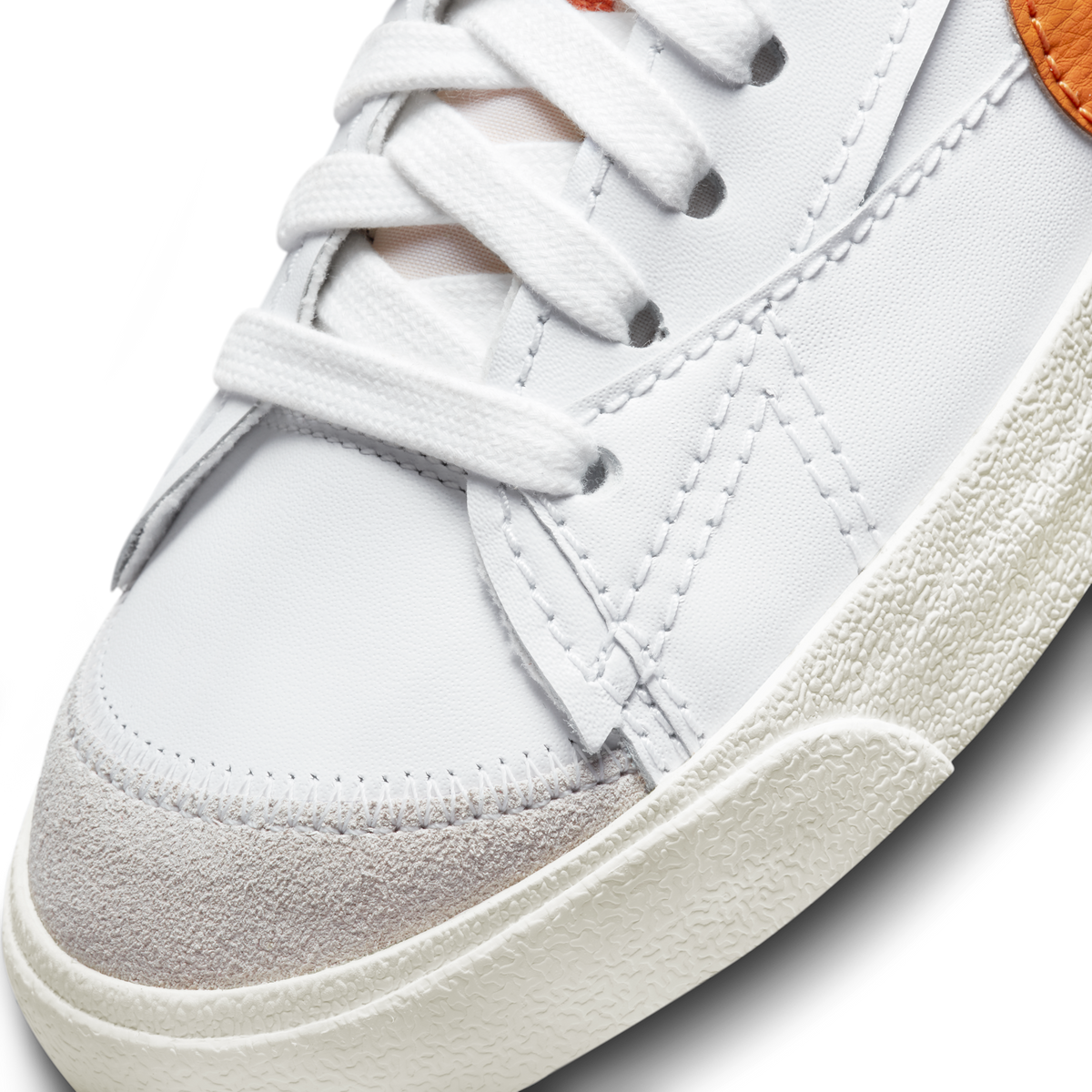 Nike Blazer Low 77 Jumbo White Alpha Orange Sail | DN2158-100