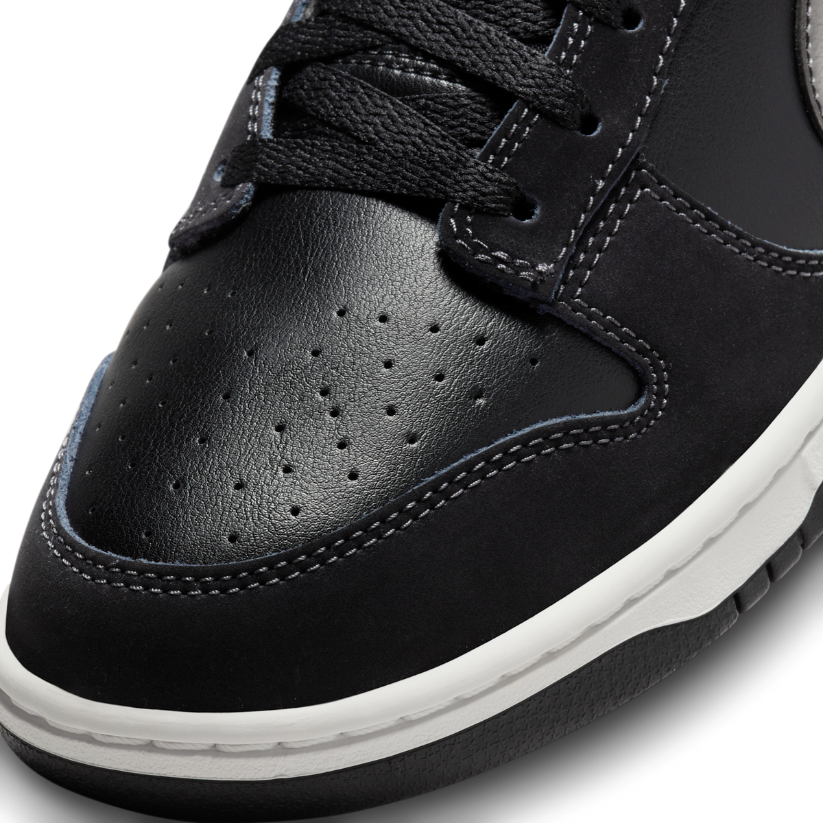 Nike Dunk Low Airbrush Swoosh Black | FD6923-001