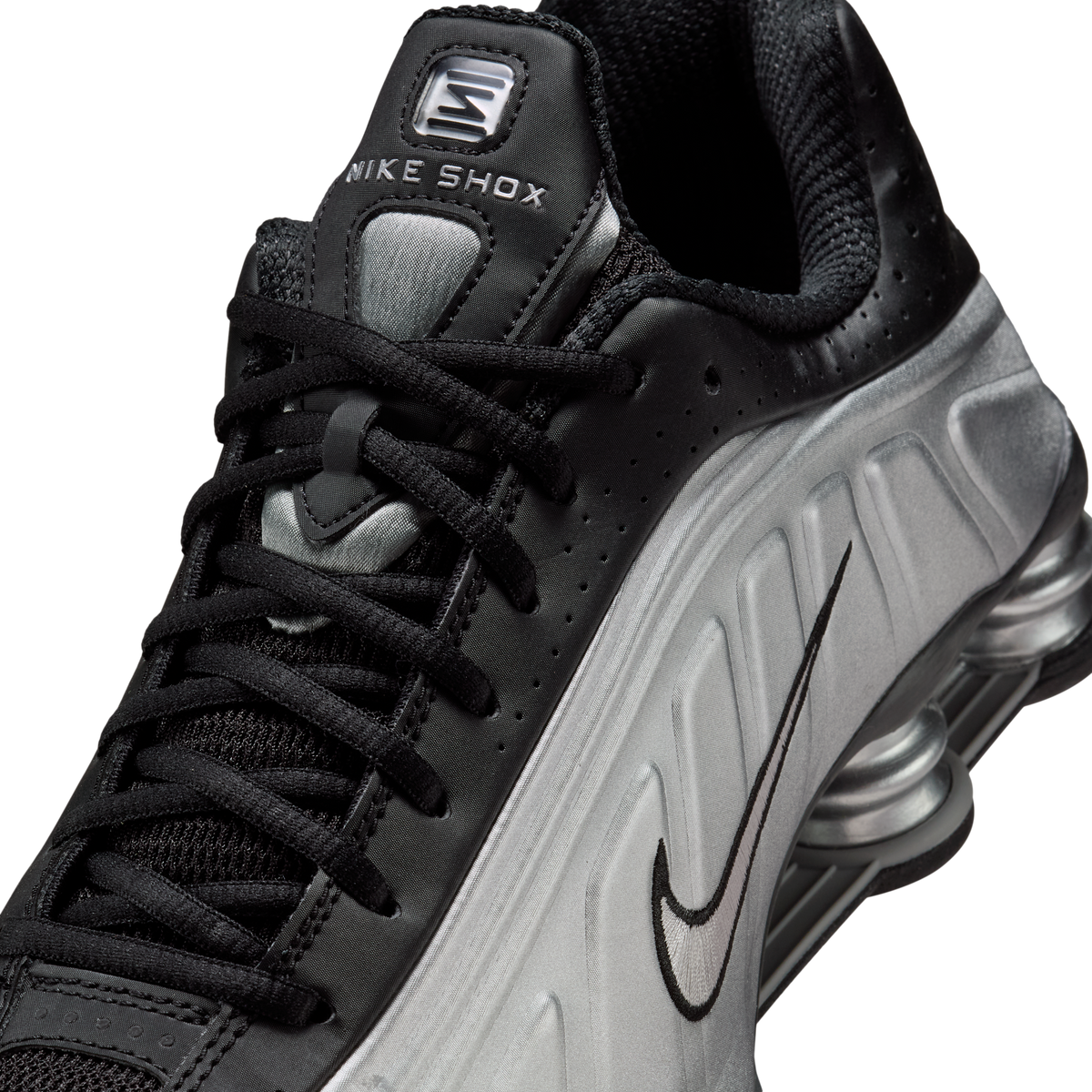 Nike Shox R4 Metallic Silver Black | HQ1988-007