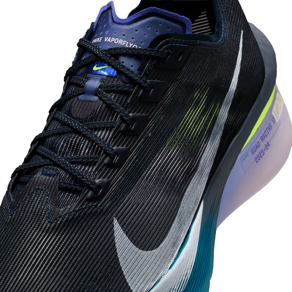 Nike ZoomX Vaporfly Next% 4 Obsidian Persian Violet White | HF6414-401