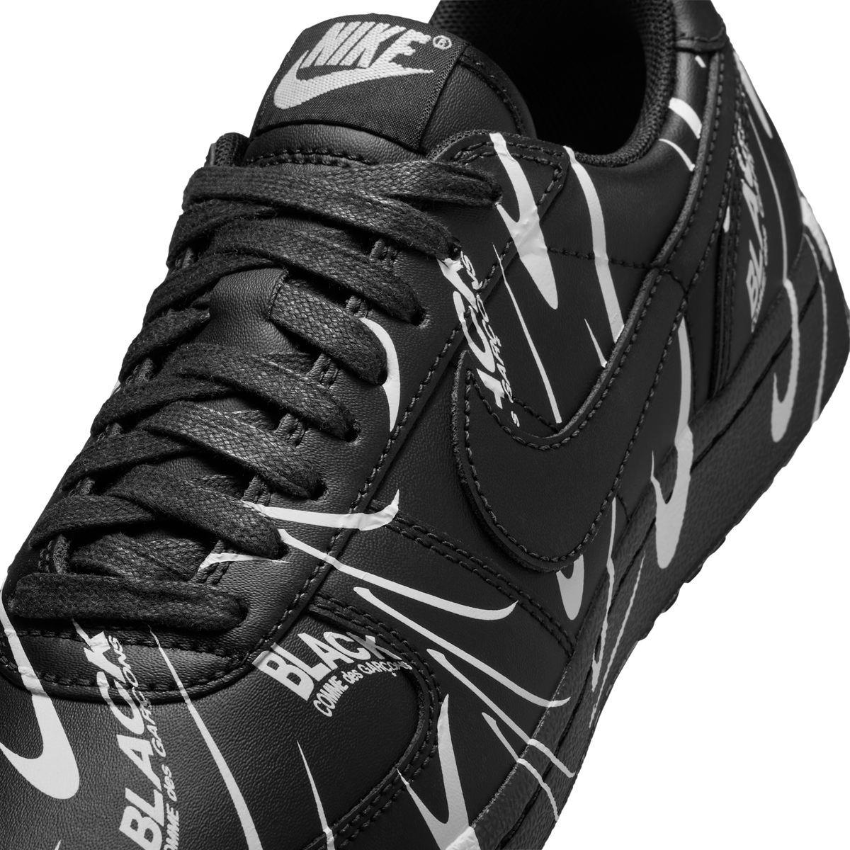 Nike Field General '82 BLACK Comme des Garçons Black White All-Over Print (Women's) | IM7417-001