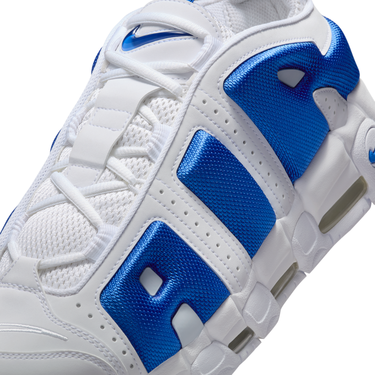 Nike Air More Uptempo Low White Hyper Royal | FZ3055-101