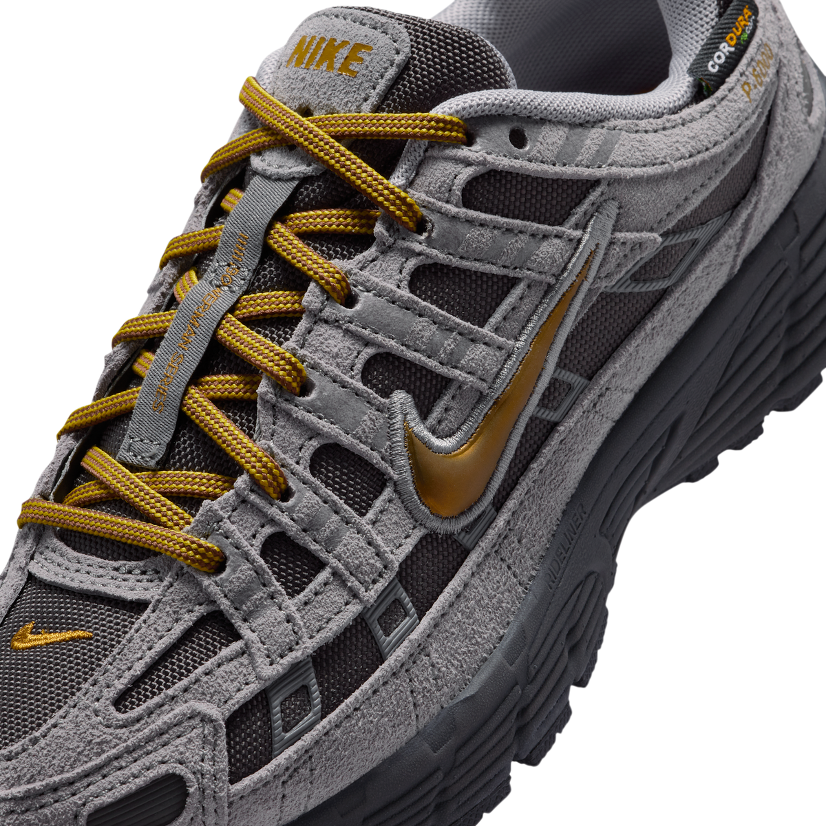 Nike P-6000 Premium Medium Ash Grey Golden Hops (GS)