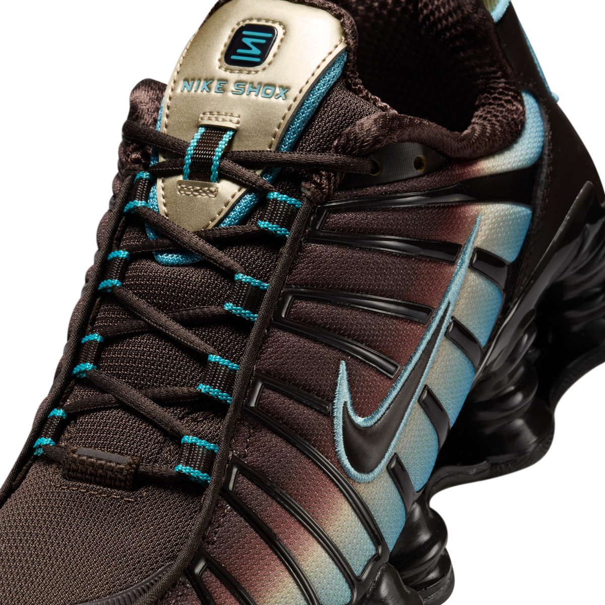 Nike Shox TL Velvet Brown Denim Turquoise (Women's) | IB4340-200