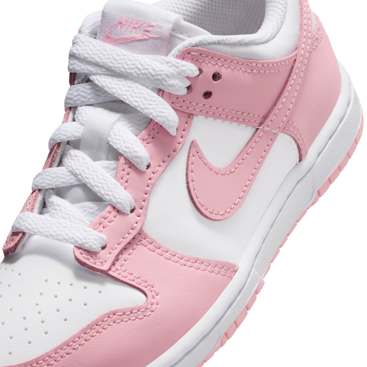 Nike Dunk Low White Medium Soft Pink (PS)