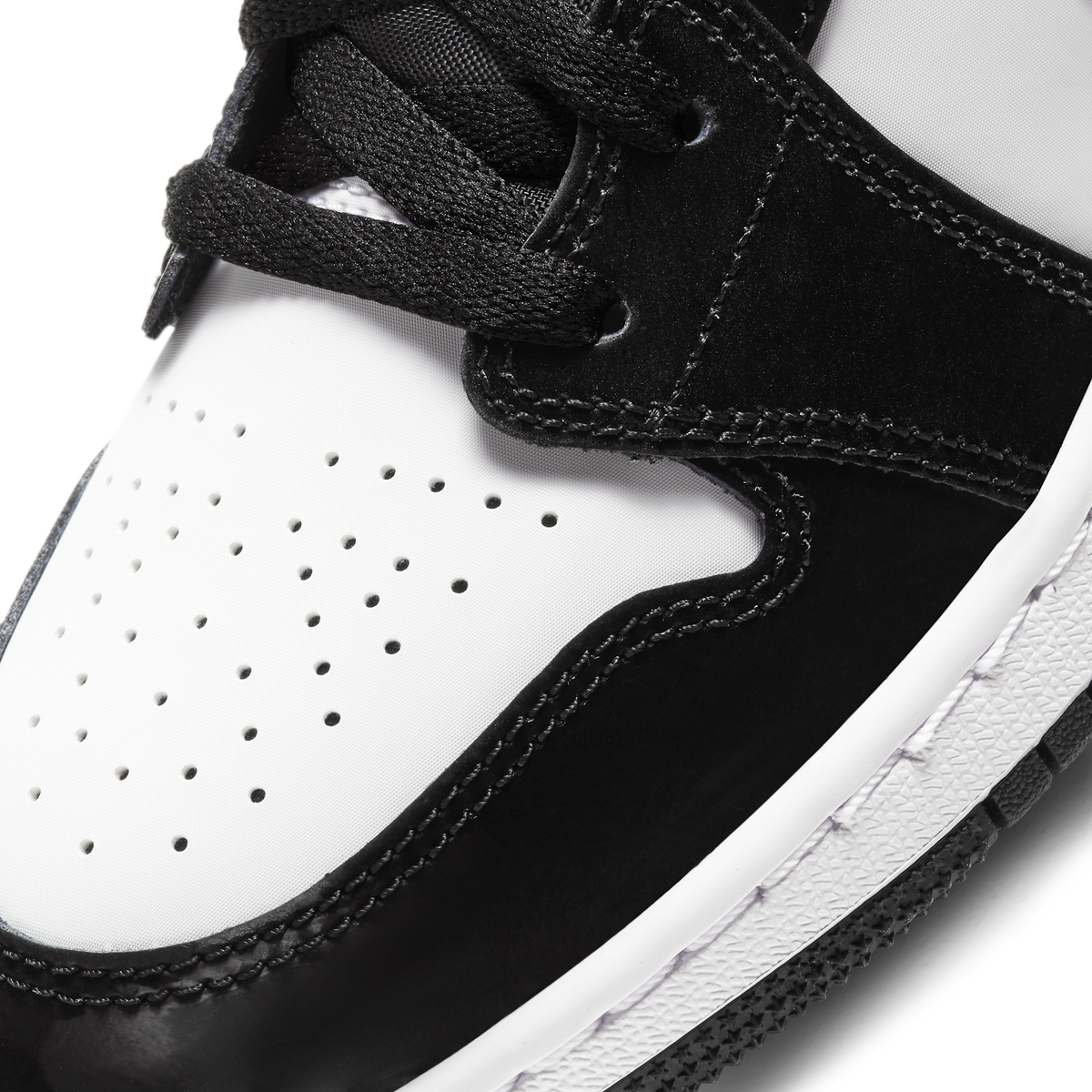 Jordan 1 Mid Black Racer Blue White (GS)